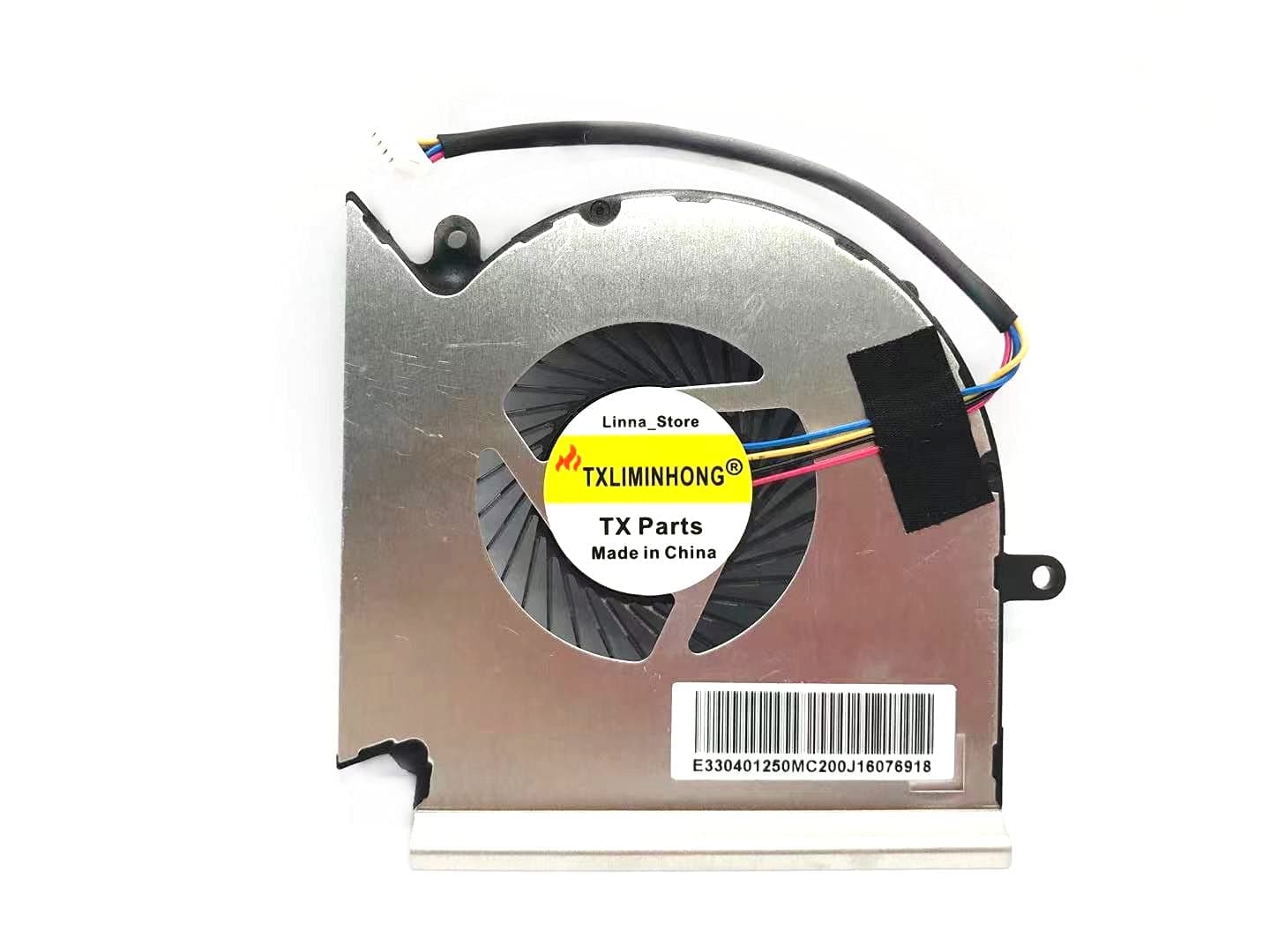 New Compatible for MSI GE63VR MS-16P1 GE73VR MS-17C1 GPU Cooling Fan PAAD06015SL N384(Not CPU !!!)