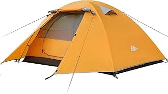ForceattCamping Tent 2/3/4 Person, Professional Waterproof & Windproof Lightweight Backpacking Tent Suitable for Outdoor,Hiking,Glamping, Mountaineering and Travel