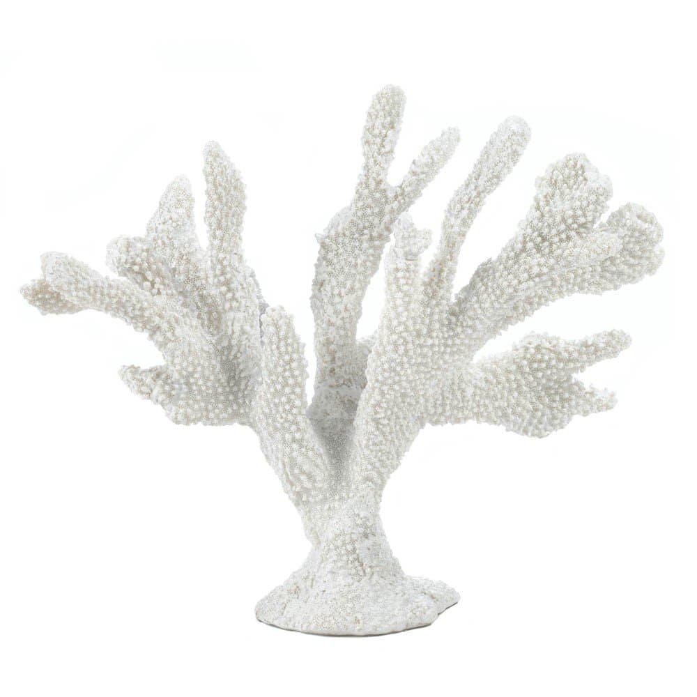 Home Decor Large White Coral Decor
