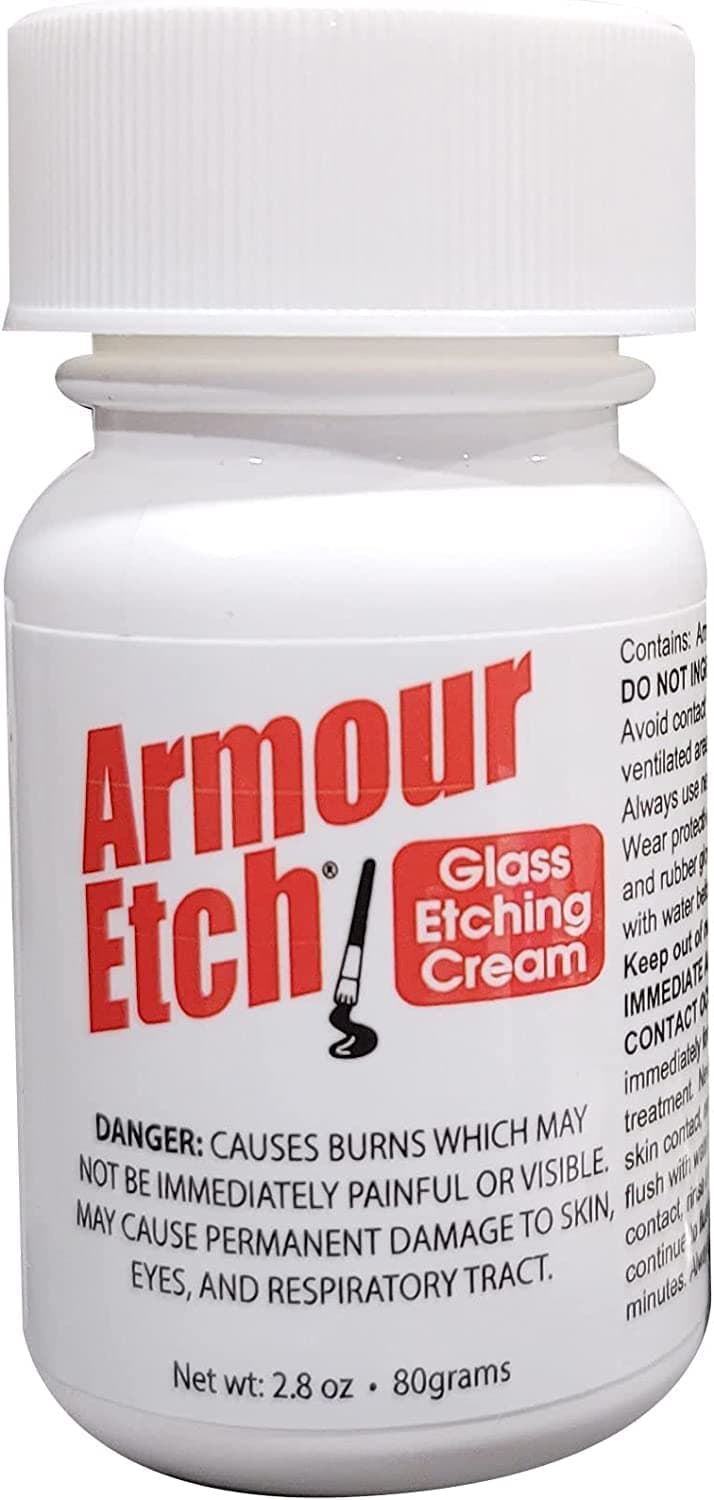 Armour Etch 2.8 oz Bottle, White