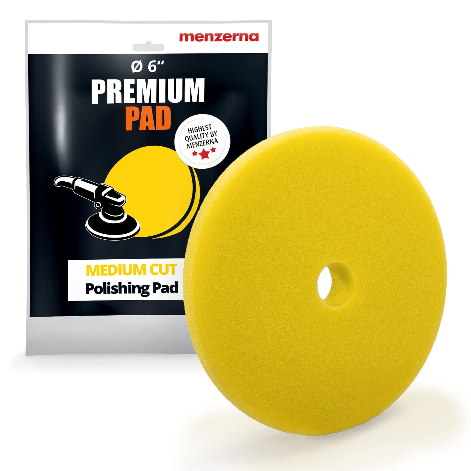 menzerna Medium Cut Foam polishing Pad 6"