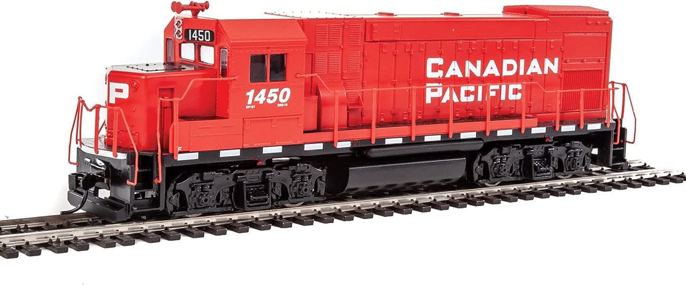 Walthers Trainline HO Scale Model EMD GP15-1 - Standard DC - Canadian Pacific (Red, White)