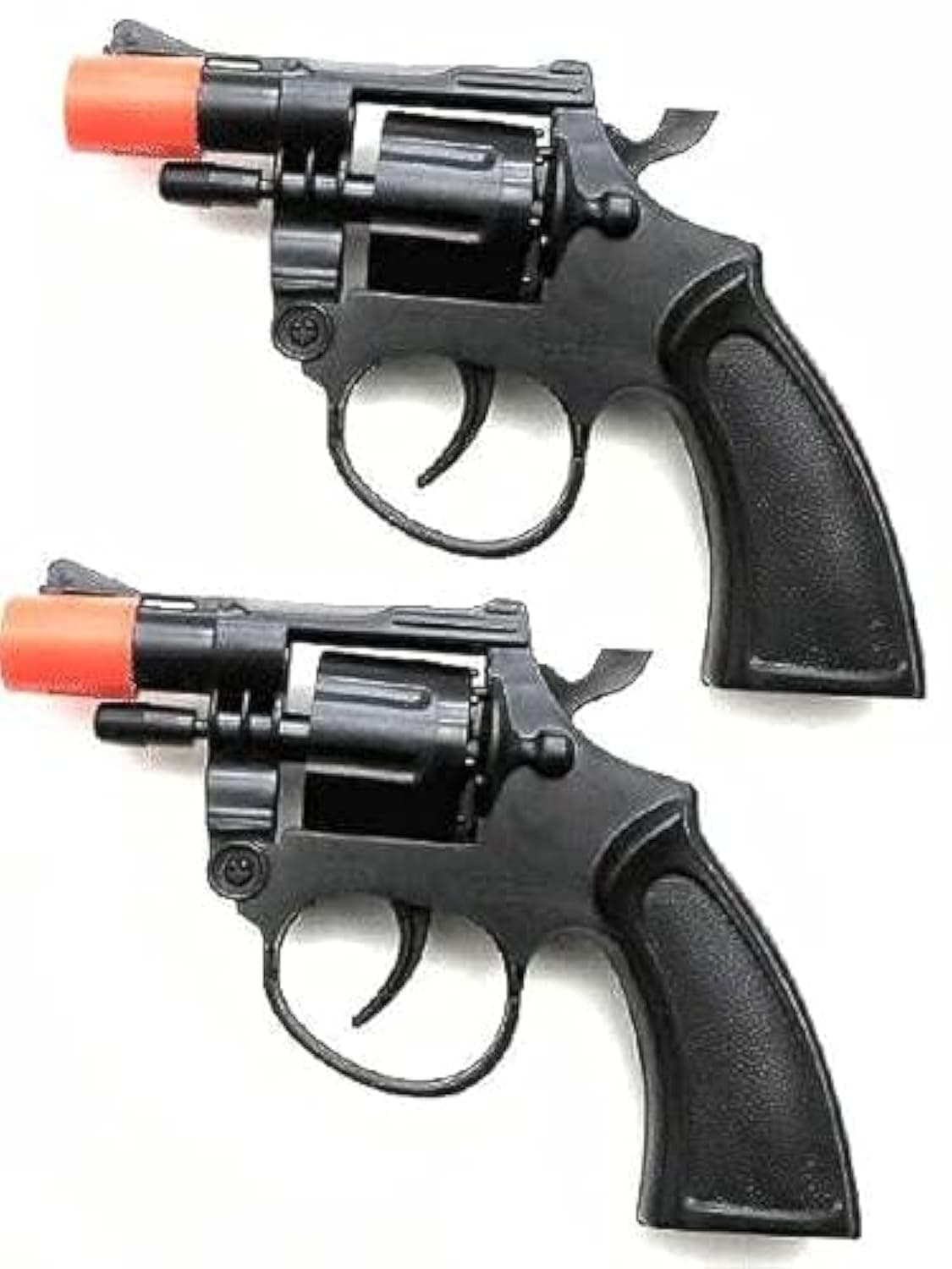 Magic Source Police Style 38 Super 8-Shot Toy Cap Gun (Set of 2)
