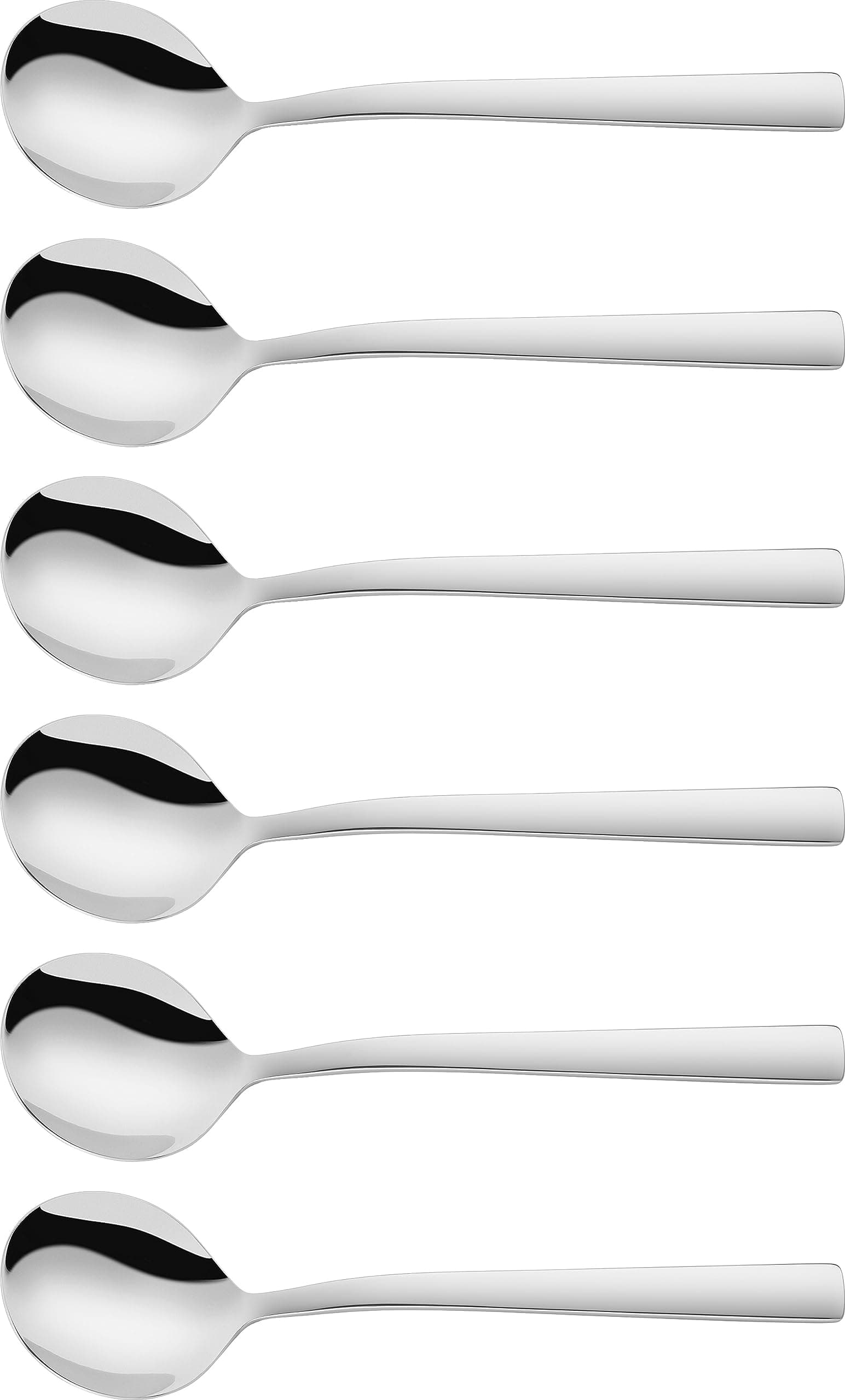 Dinner, Soup Spoons, 6-Piece,Silver
