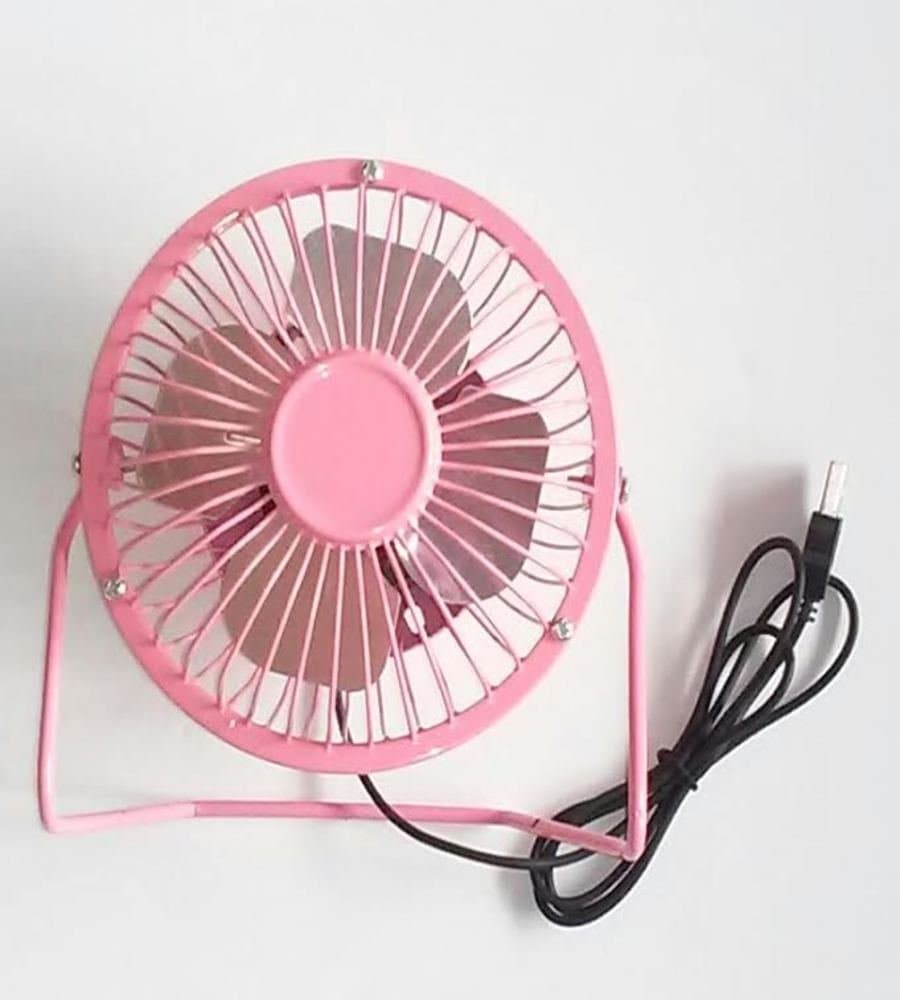 Personal Mini Fan with USB Connection PC and Mac Compatible- colors vary