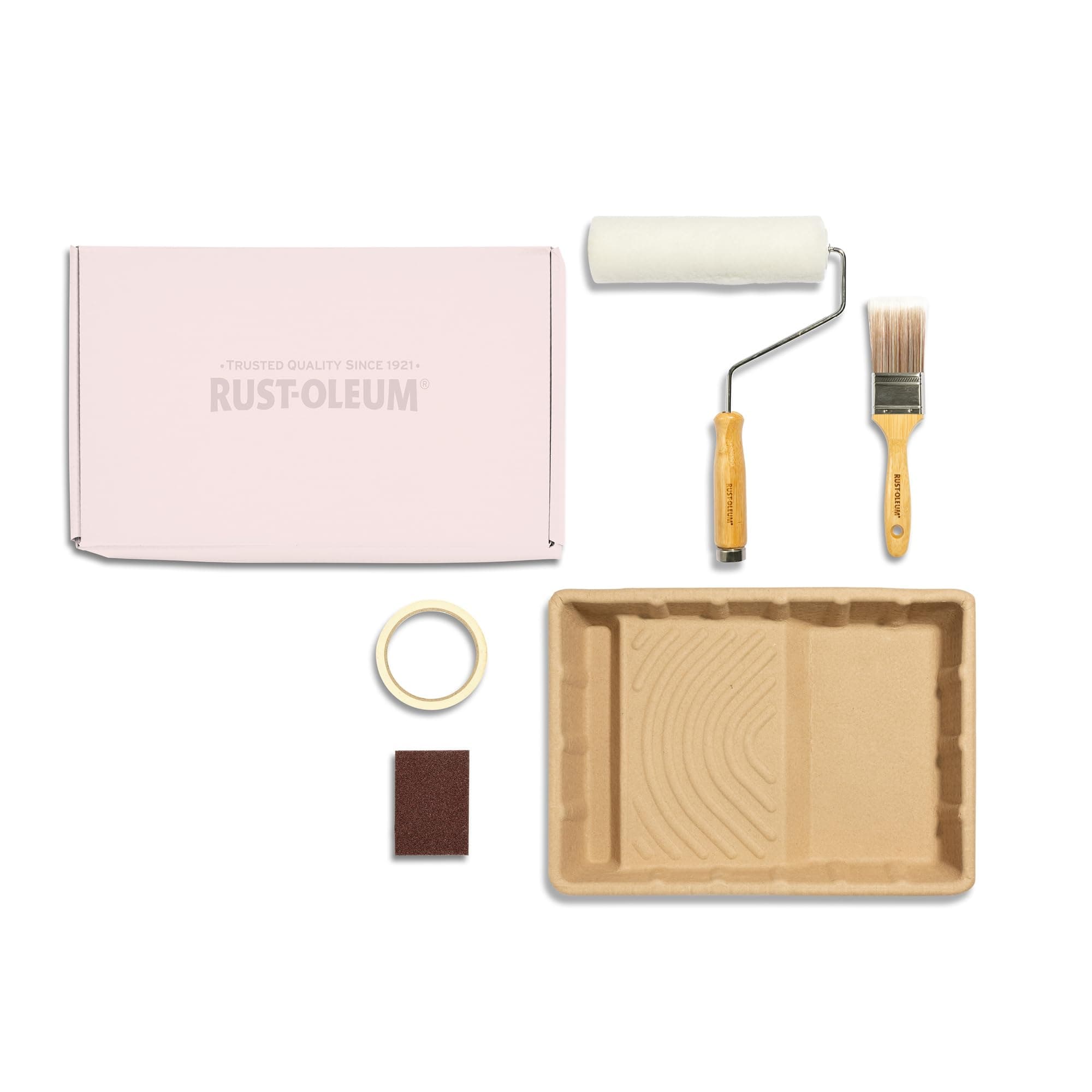 Rust-OleumReady to Roll - Eco Paint Kit (Large) - Floor Tile Paint Sweet Pinks