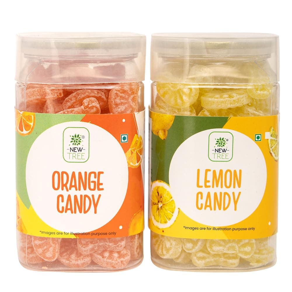 New Tree Candy Combo Pack || Flavored Sugar Candy Ii Assorted Sweet Candy Pack For Kids Ii Sweet & Chatpata Candy Pack Combo (2), 180 Gram