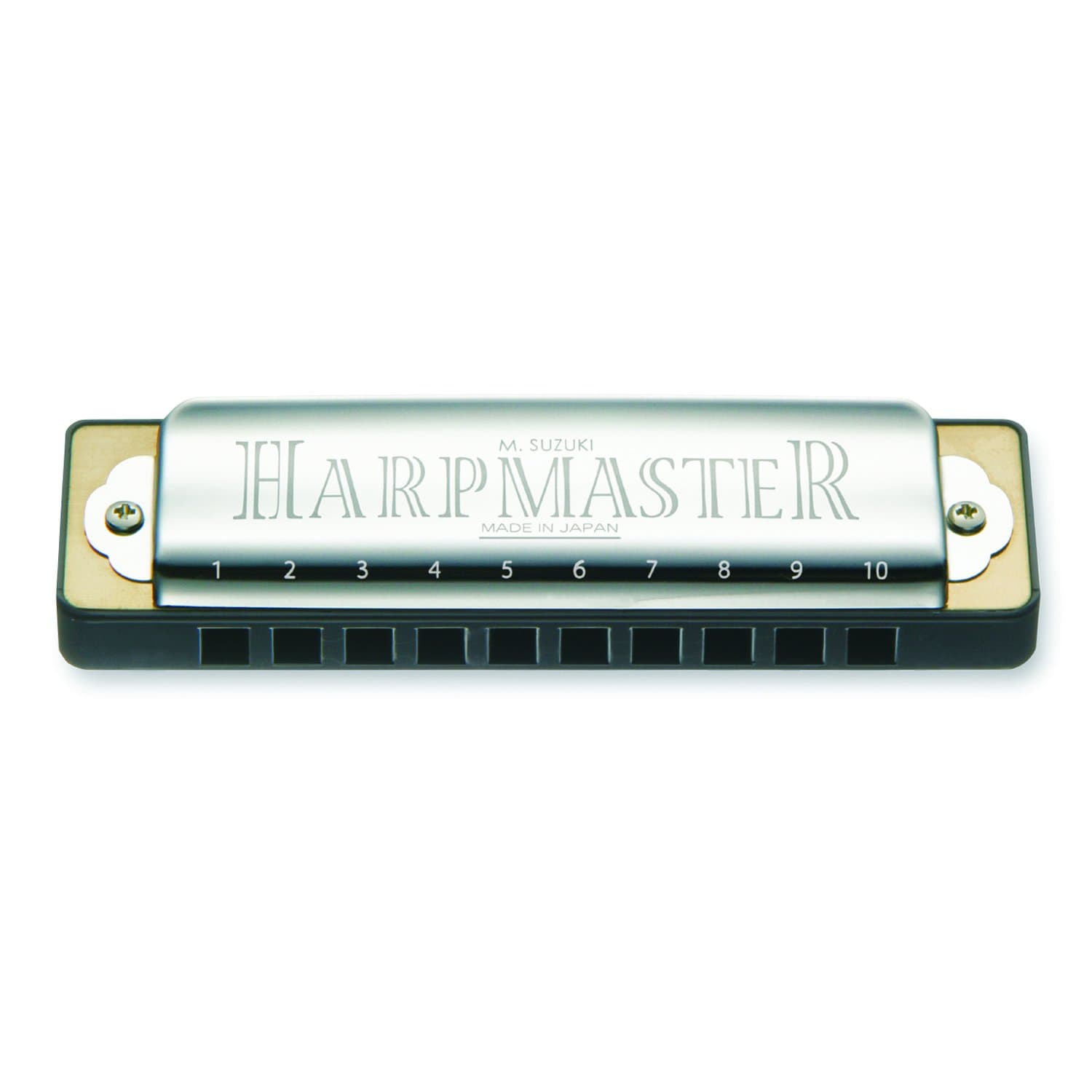 MR-200-C Harpmaster Standard 10-Hole Diatonic Harmonica, Key of C