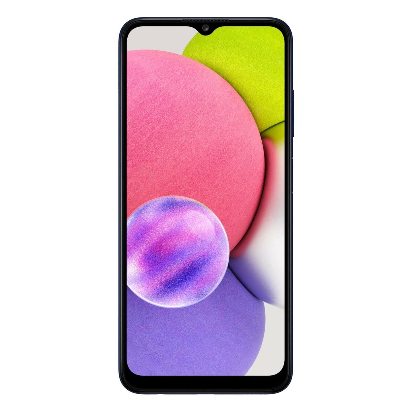 Galaxy A03s Android Smartphone, 6.5-inch Infinity-V HD+ Display, 3GB RAM and 32GB of expandable internal memory, 5,000 mAh battery, Black [UK Version]