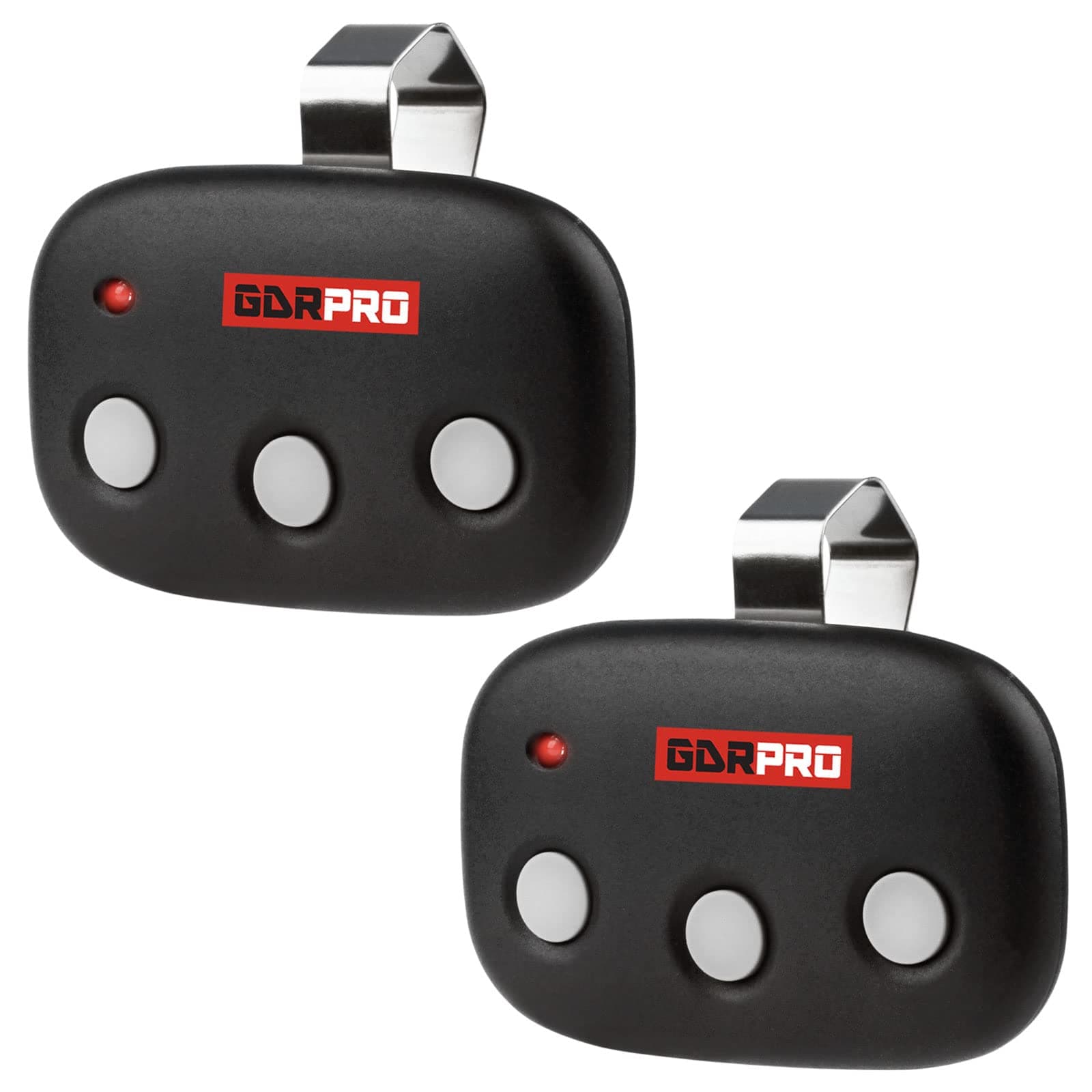 Two GDR PRO for Linear Megacode MCT-3 DNT00089 Garage Door Remote Opener (3-Button)