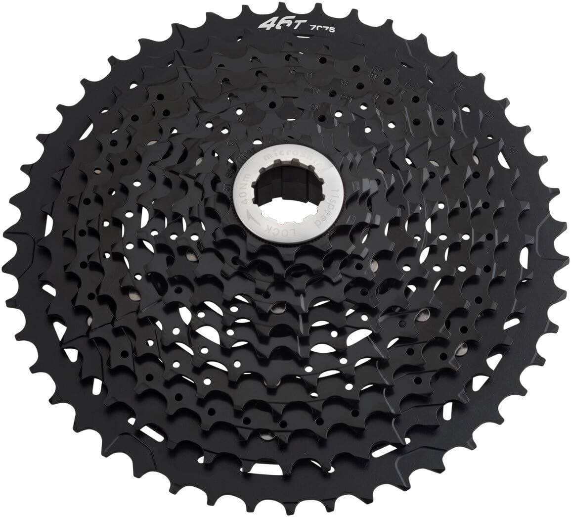 microSHIFT 11-Speed 11-46t Cassette with Spider Black