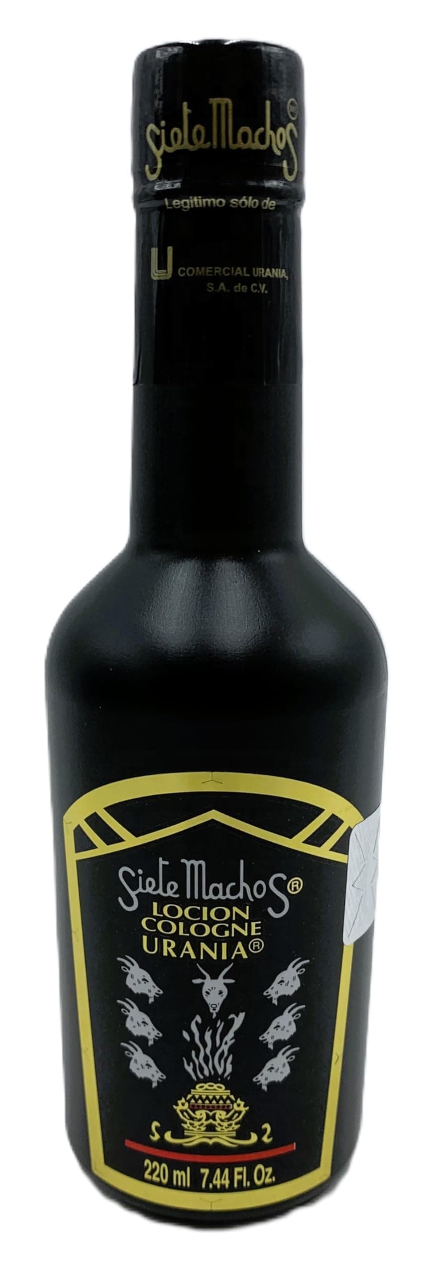 Siete Machos URANIA Original Cologne 7.44 oz. (220ml) (1 Pack)