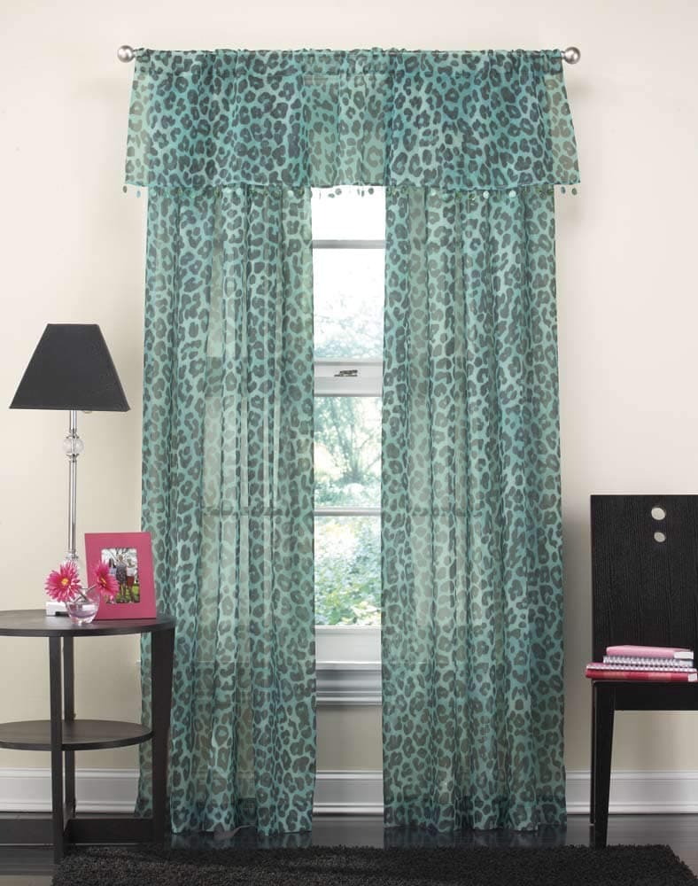 Cheetah Animal Print Curtain Panel