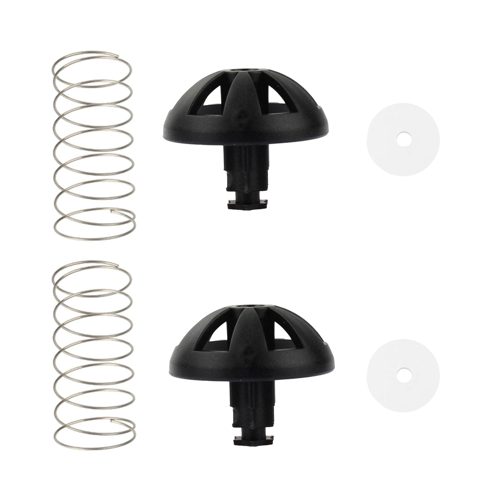 Coffee Machine Brew Basket Bottom Spring Loaded Stopper Kits Replacement Brew Basket Fits for Mr. Coffee Hamilton Coffee Machine Accessory 990117900 990237500 (2 Pcs)