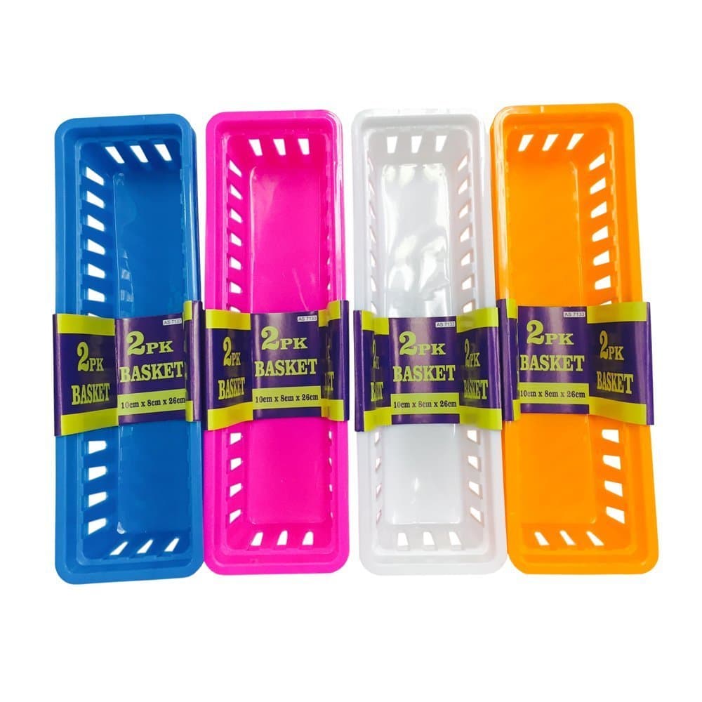 8 Piece Star Packs Rectangular Storage Baskets for Pencils, Markers, Crayons, Etc., Great Teacher Resources and Storage for Classroom