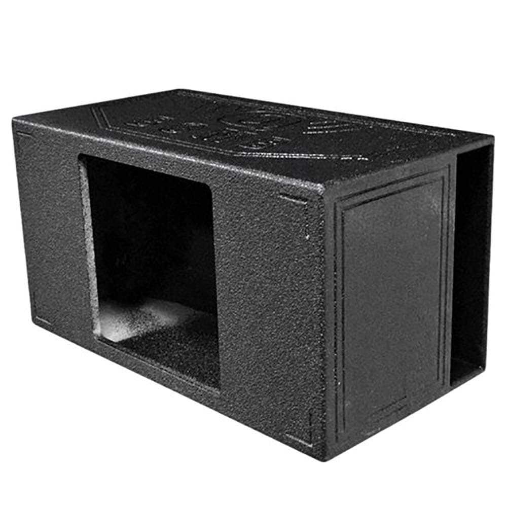 Long-Lasting Durable Single 15-Inch Side-Vented Custom Kicker L7 Square Car/Truck Subwoofer Speaker Box