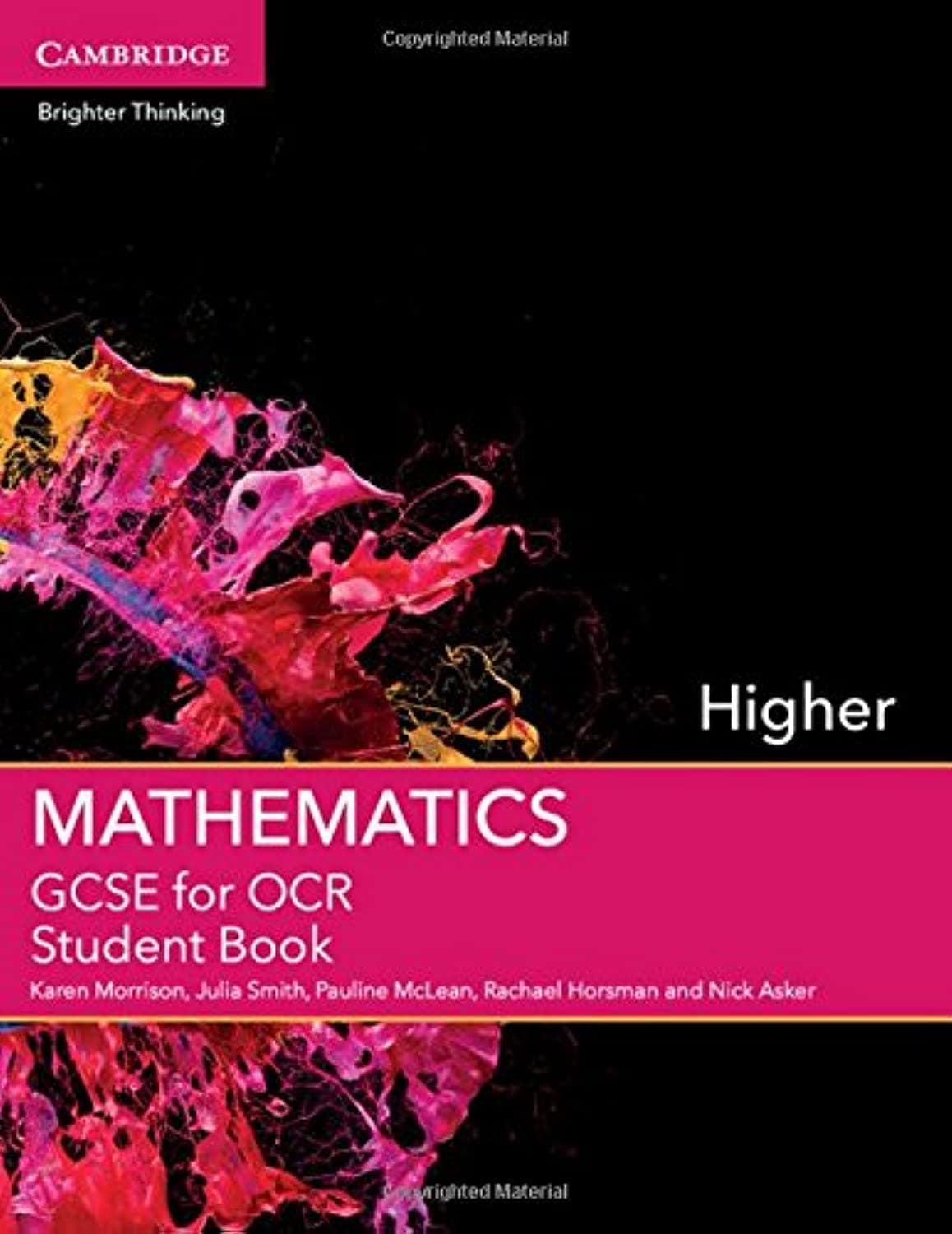 GCSE Mathematics for OCR Higher Student Book