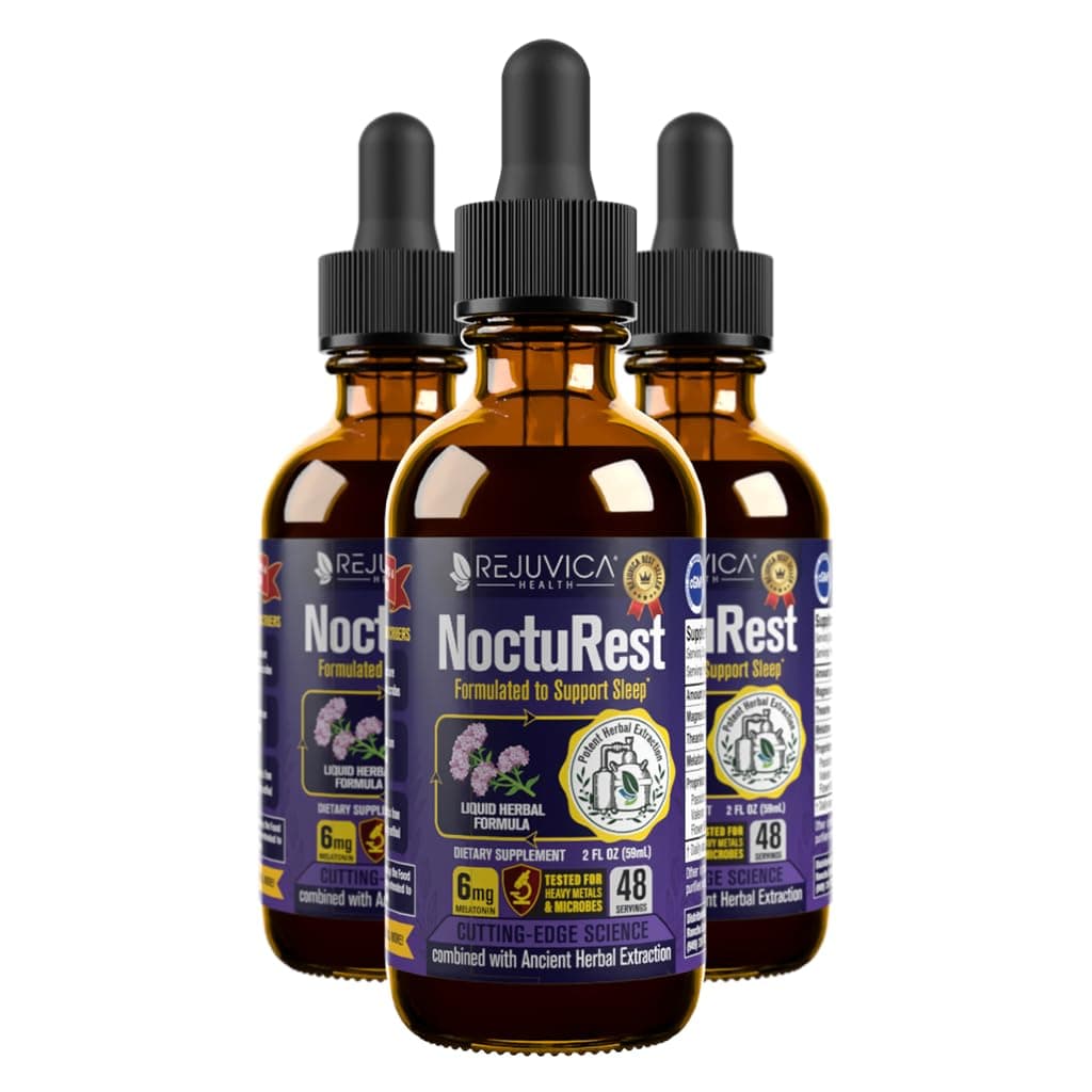 Advanced Sleep Support Supplement - Liquid Delivery for Better Absorption - Melatonin, Magnesium, Theanine, Valerian, Passionflower, Chamomile & More!