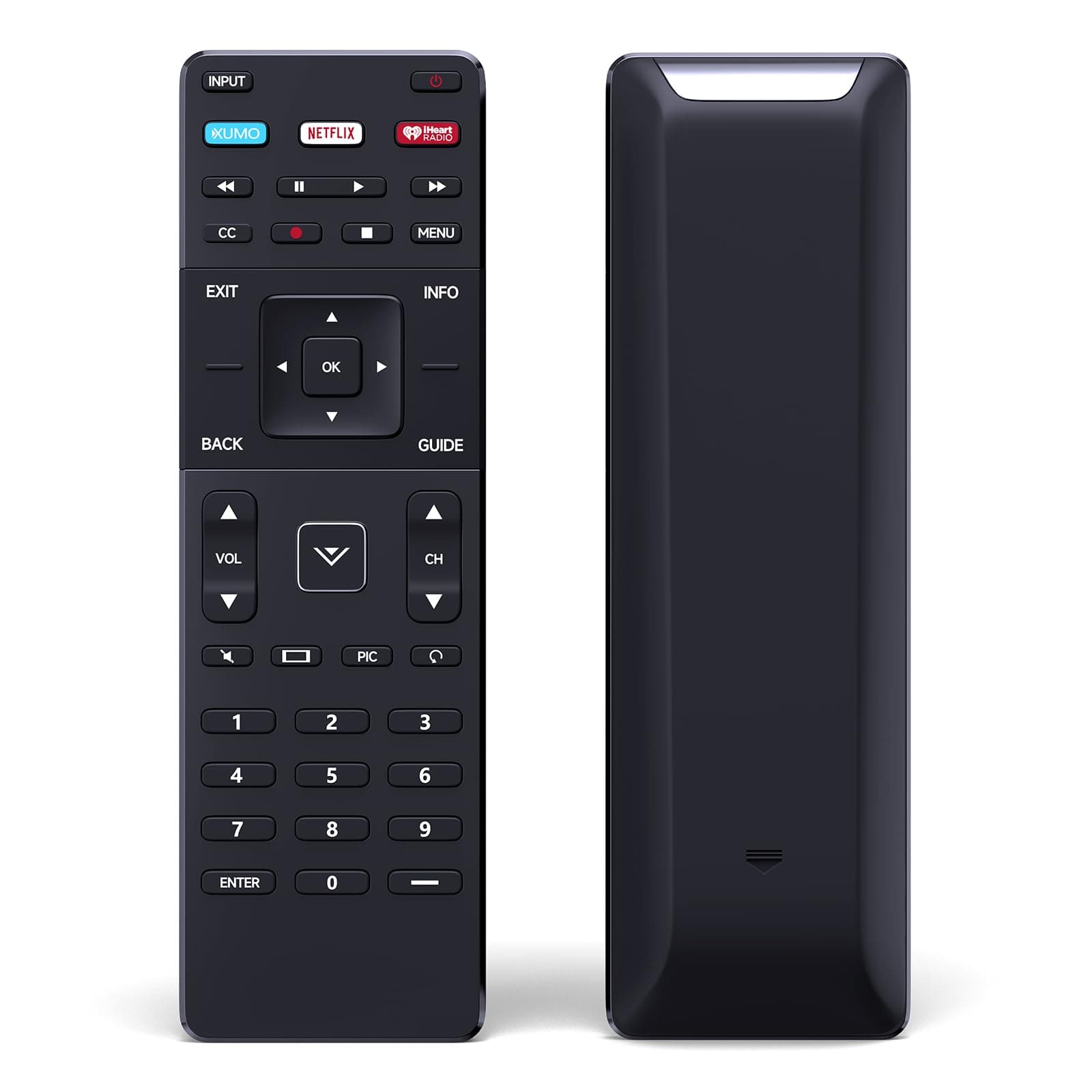 XRT122 Replacement Remote Control Compatible for Vizio Smart TV D55U-D1 D58U-D3 D60-D3 E32-C1 E32H-C1 E40-C2 E40X-C2 E43-C2 E48-C2 E50-C1 E55-C1 E65-C3 E65X-C2 E70-C