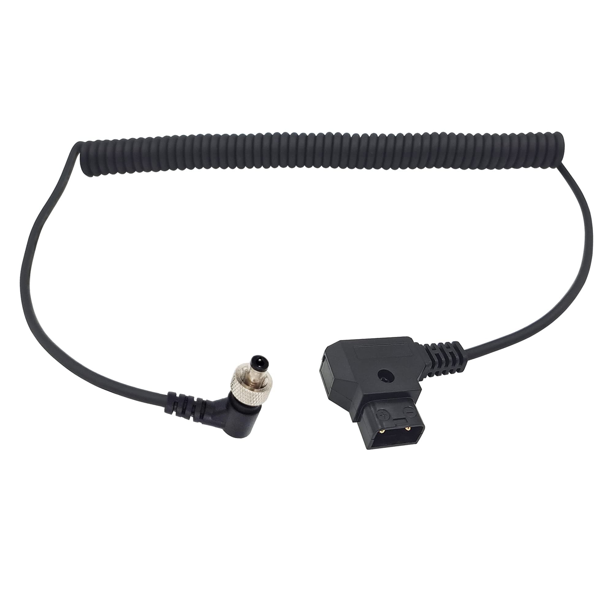 Chikoni D-Tap to Locking DC 5.5 2.5mm Monitor Power Cable Compatible with Atomos Ninja v Anton Bauer Sony Shogun PIX-E7 PIX-E5 Ikan DJI Monitor,Hollyland Mars 400s,Fit for 5.52.5 or 2.1mm, 59inch