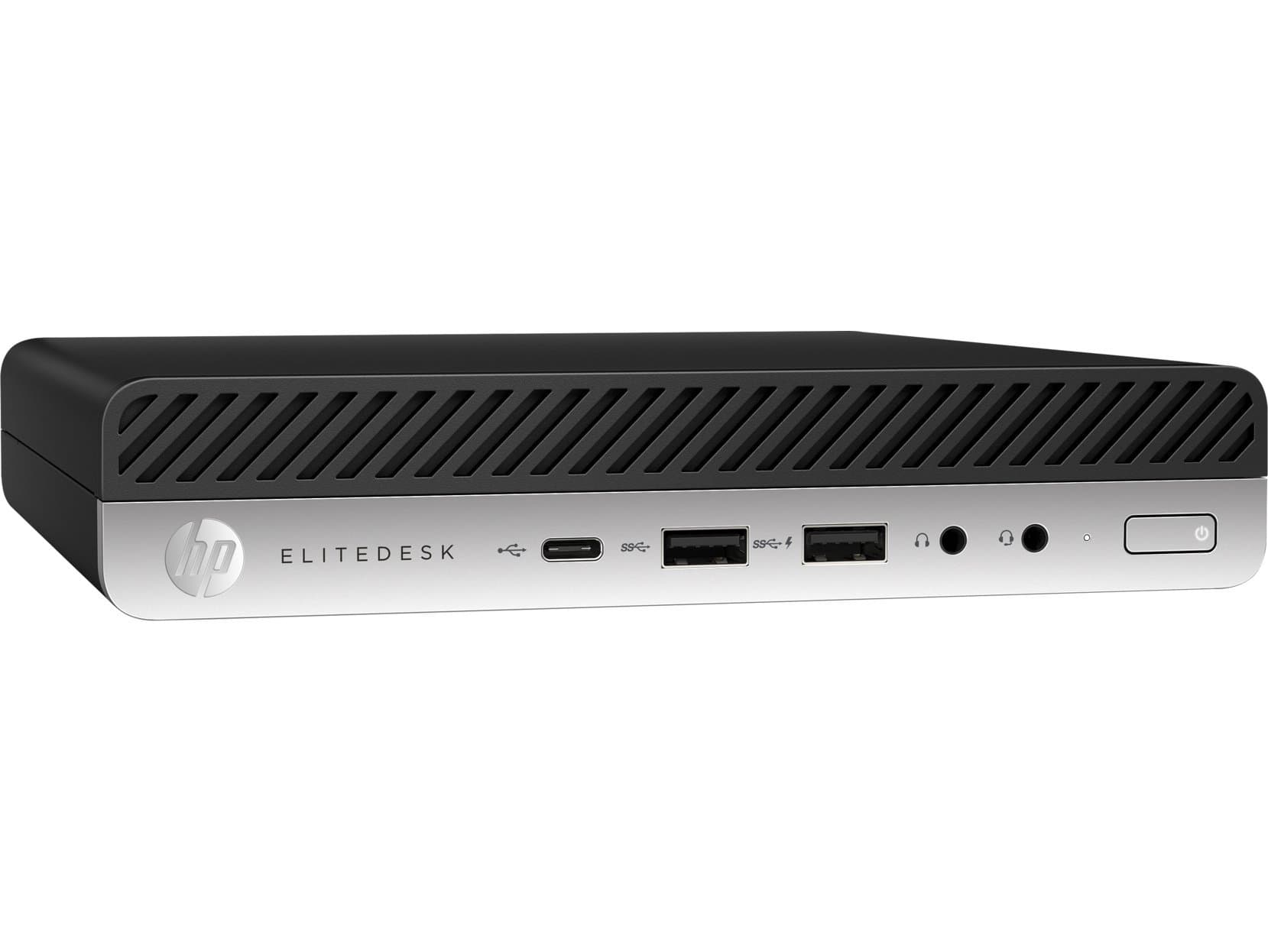 HP (Upgraded) EliteDesk 800 G3 Desktop Computer Intel Core i5-7500T 2.7GHz 8GB DDR4 SDRAM 256GB SSD Windows 10 Pro 64-bit (English) - Mini PC Model 1FY84UT#ABA