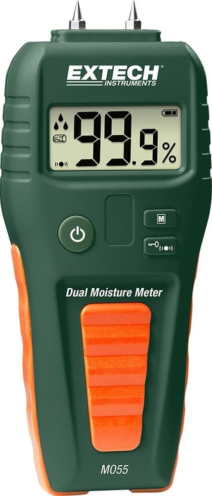 MO55 Combination Pin/Pinless Moisture Meter, Green