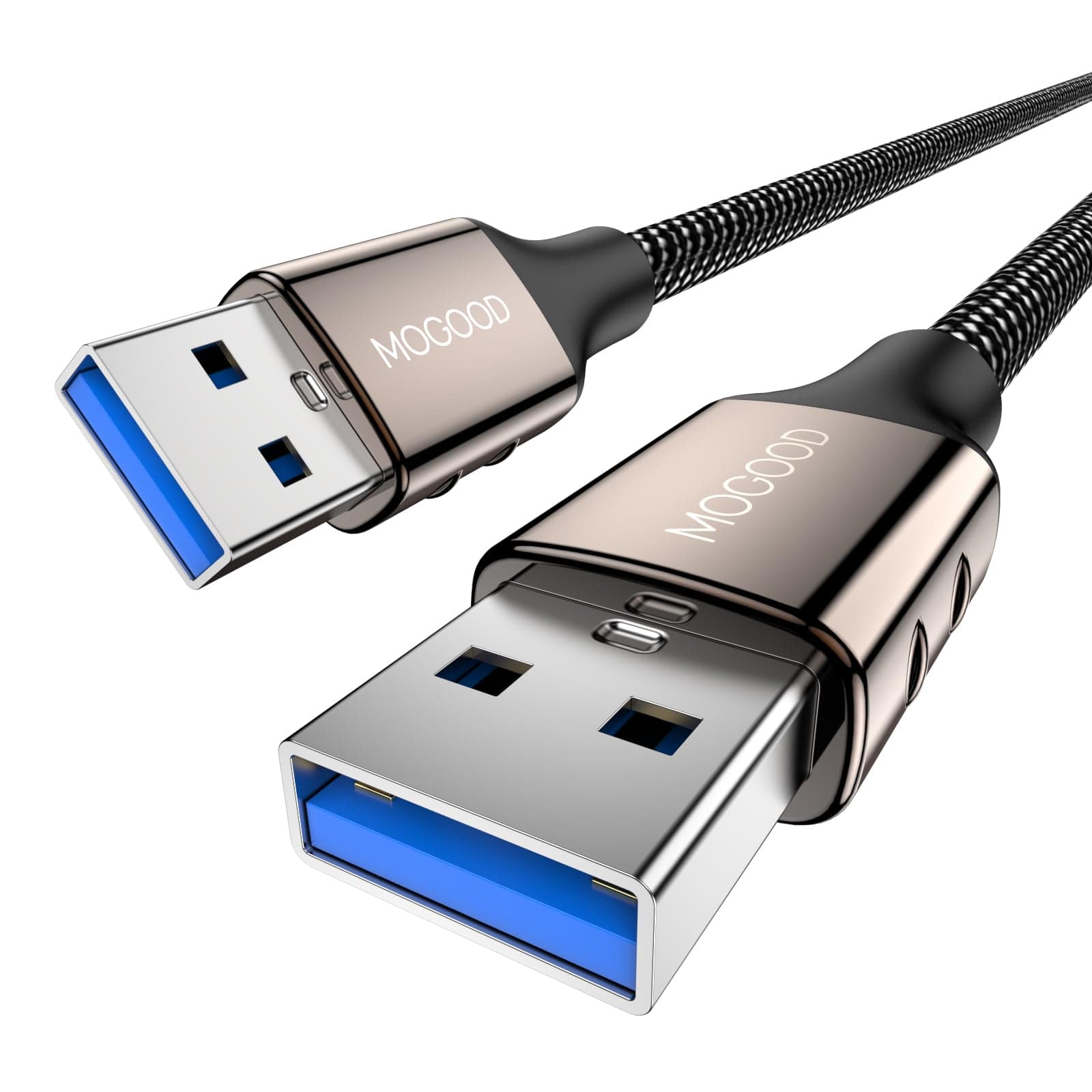 USB 3.0 Extension Cable Adds USB A Connector - Compatible with Laptop, External Hard Drive, DVD Player, TV, Setup Box, SSD