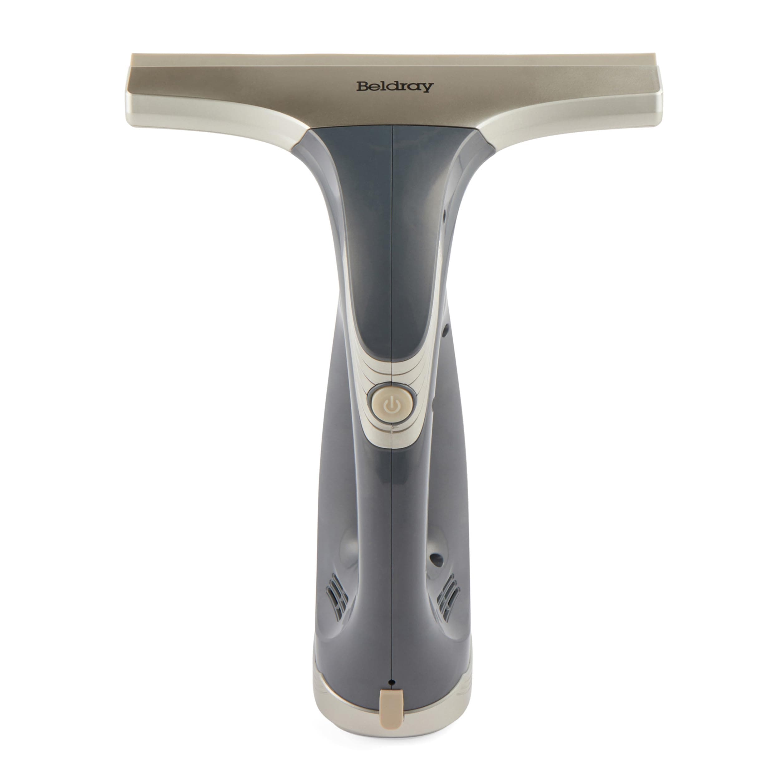 Beldray BEL0749TTVDE Titanium Cordless Window Vacuum - Handheld Window Cleaner with Squeegee Head, 60ml Water Tank, Drip and Streak Free Cleaning, Up to 30 Minutes Operation Time, Rechargeable,