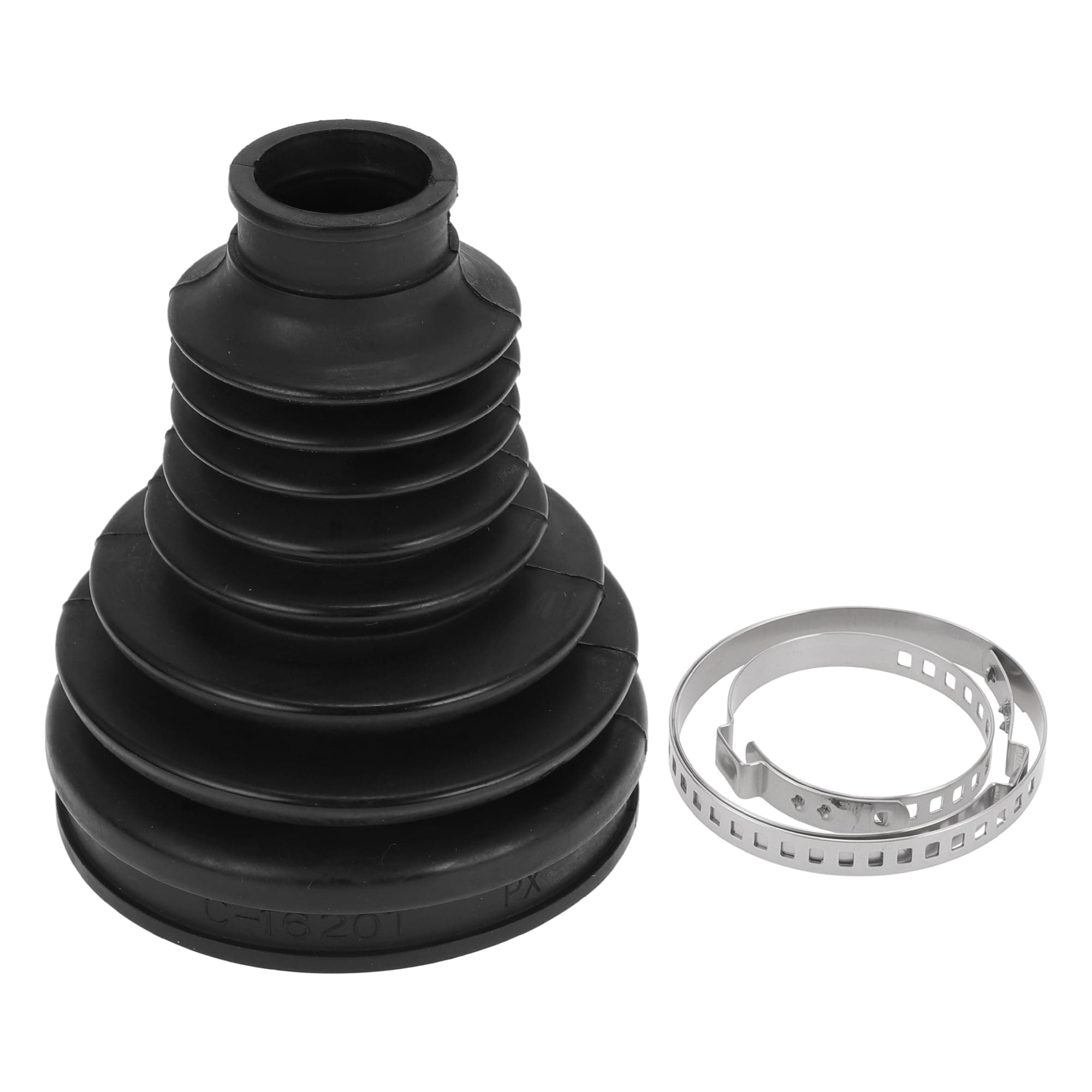 1 Set CV Joint Boot Kit for Mini Cooper Countryman 2011-2016 Inner Constant Velocity Joint Boot W/Clamps No.31609806555 Black Rubber