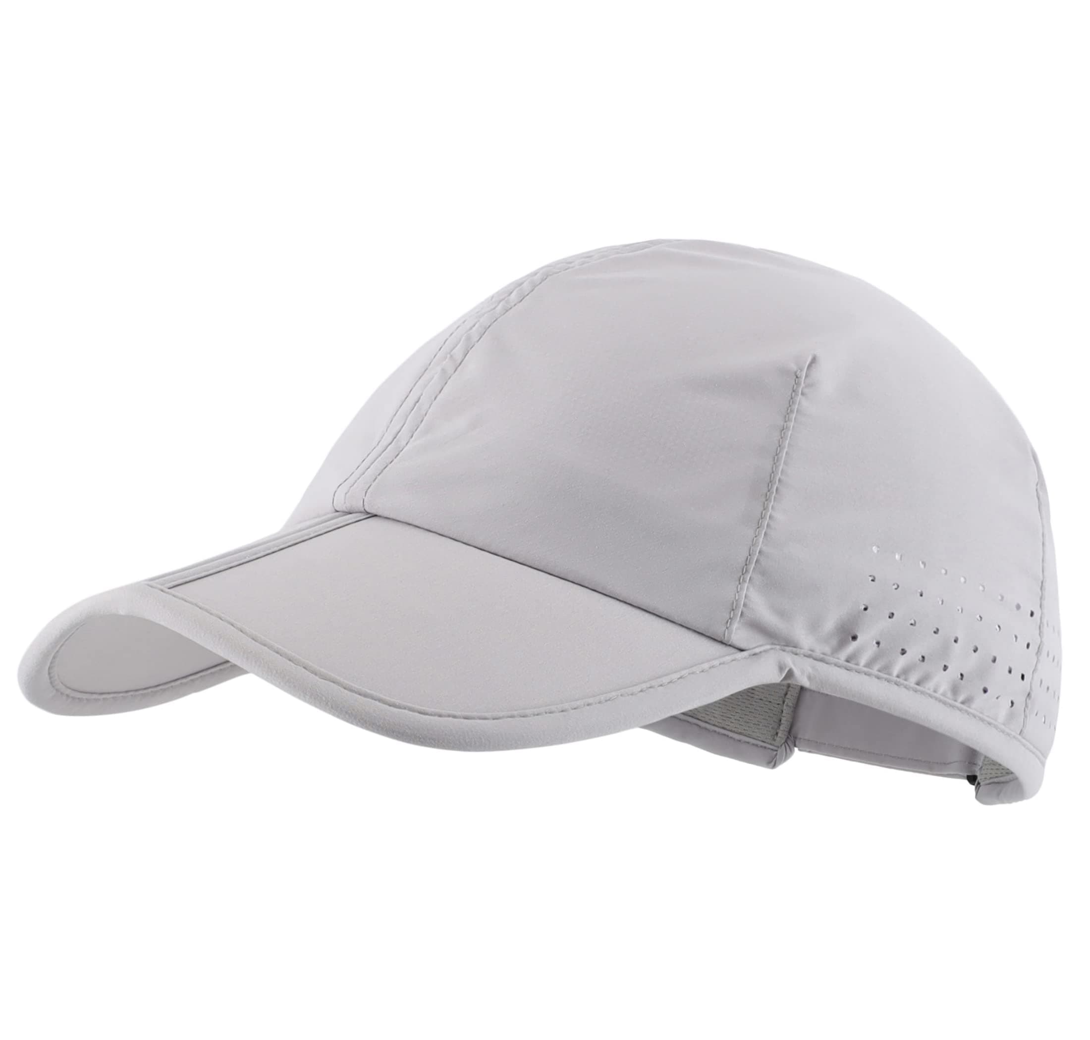 ConnectyleFoldable Performance Running Hat Adjustable Outdoor Sport Hat UPF 50+