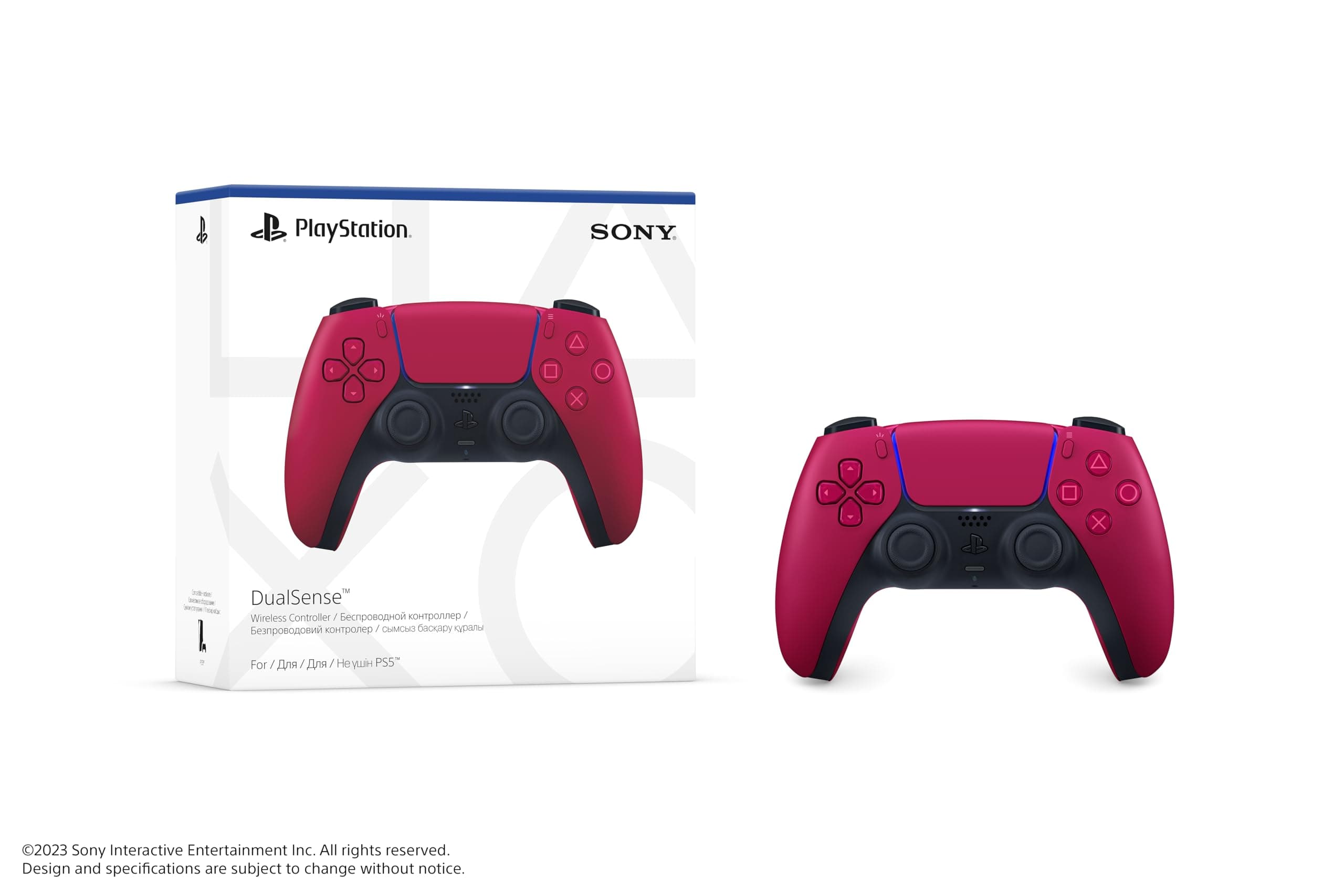 PlayStation Dualsense Cosmic Red Wireless Controller 5