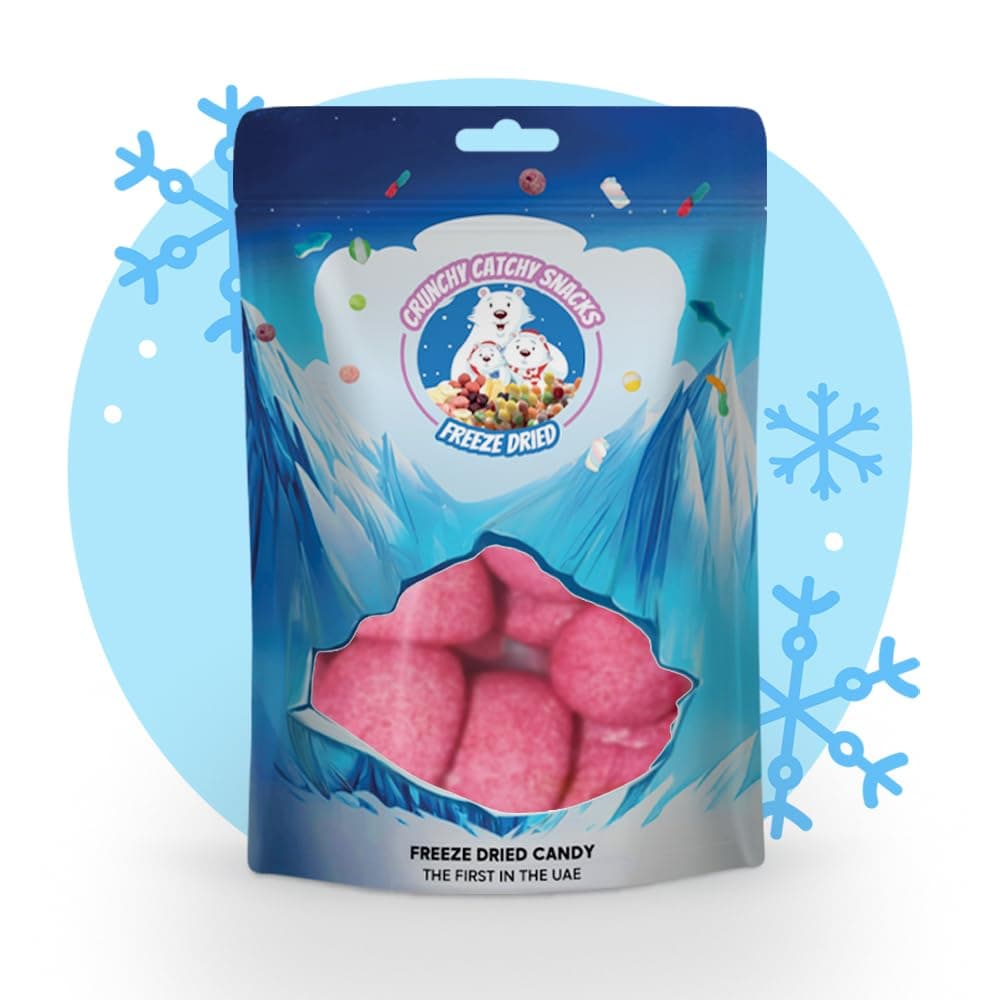 Freeze Dried Chamallows Haribo Candy 110 g, Medium