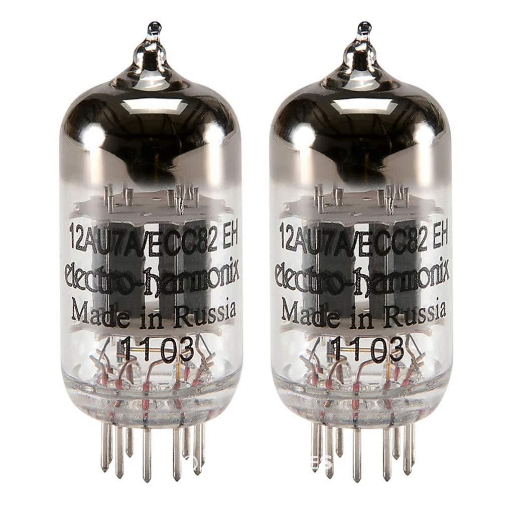 Brand New In box Gain Matched Pair (2) Electro-Harmonix 12AU7 ECC82 Vacuum Tubes