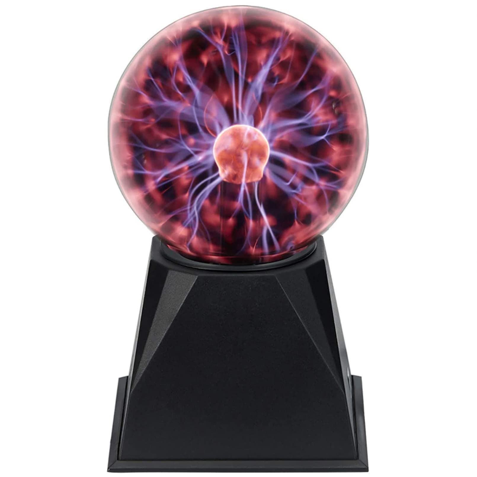 Plasma Ball Glass Touch Sensitive Usb/Battery Powered Thunder Lightning Plasma Lamp With Sound Sensitive