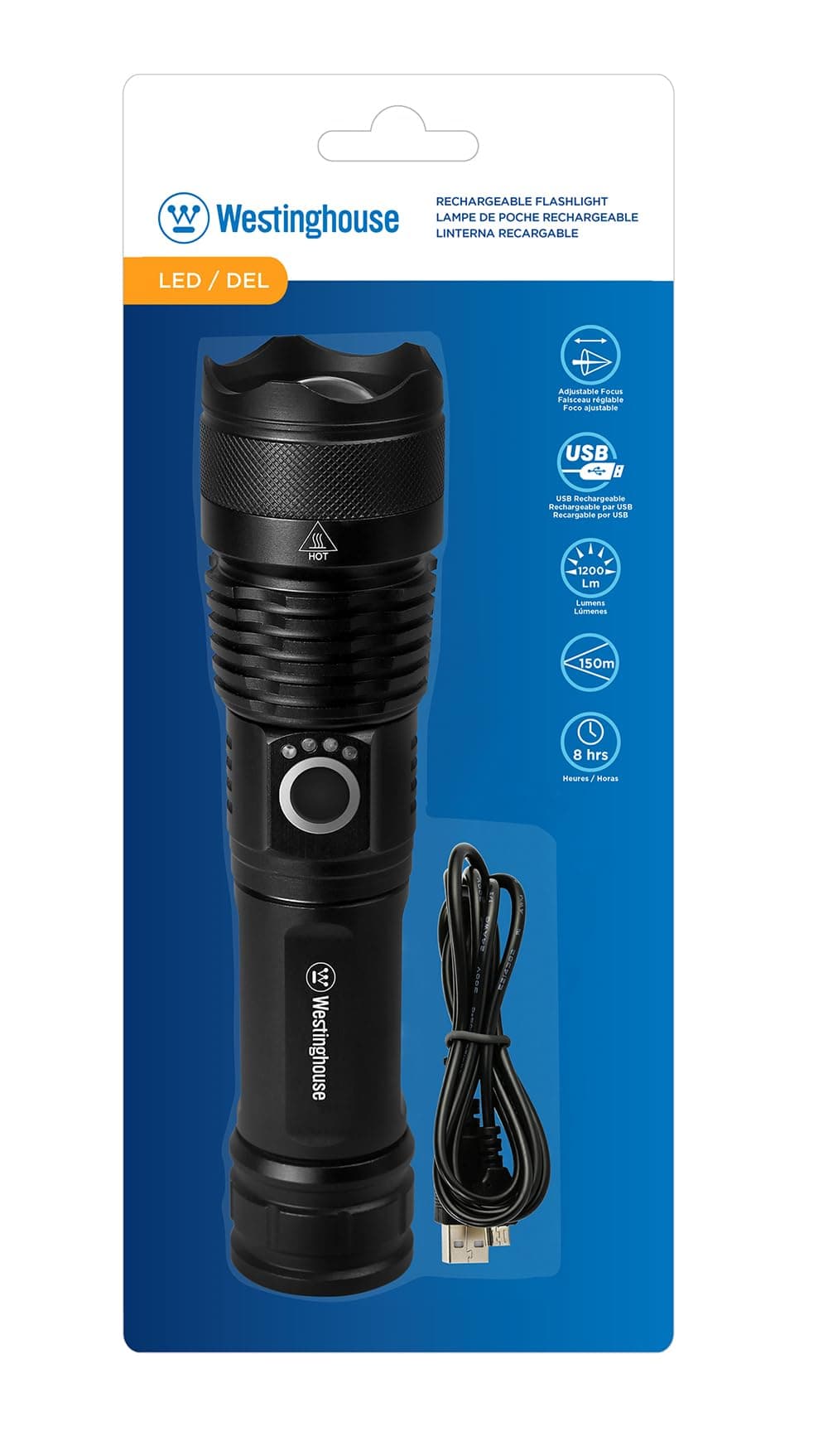 WestinghouseFlashlight - Rechargeable (WF393-TB)