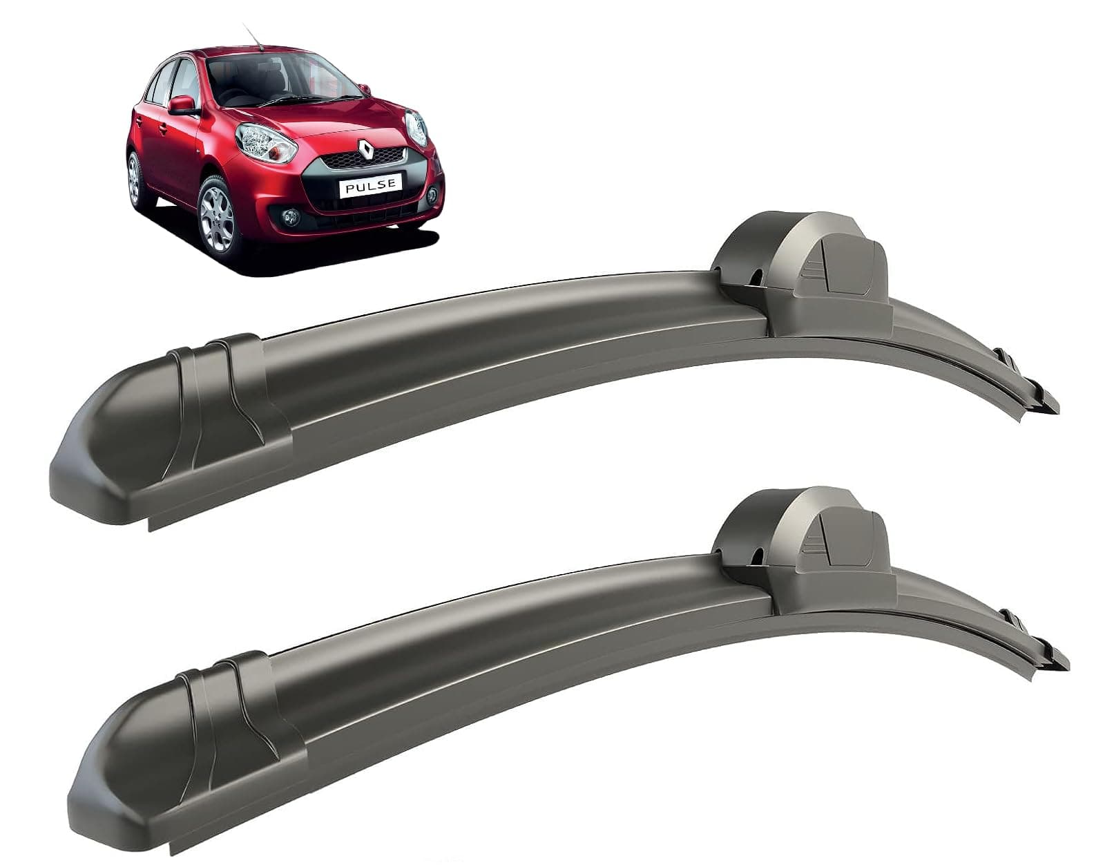 Windshield Car Wiper Blades Compatibility With Pulse (Model : 2014-2018), Pulse Wiper Blades - Set of 2Pc (D-21,P-14)