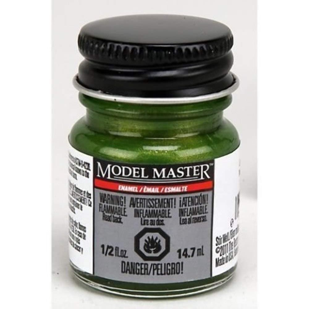 Testor'S 2777 1/2 Oz Lime Pearl Gloss Model Master Auto Enamel Paint