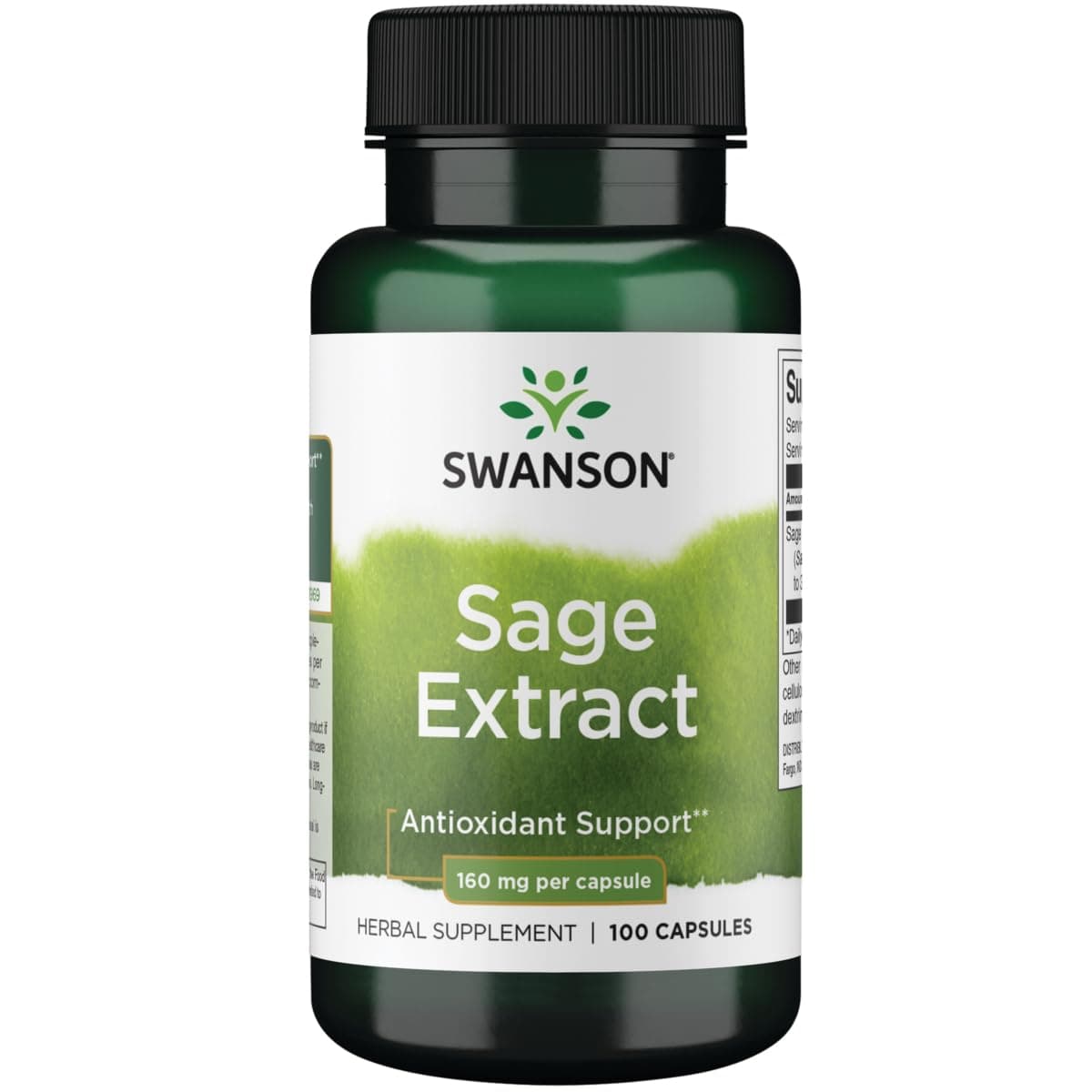 Sage 10:1 Extract 160 Milligrams 100 Capsules