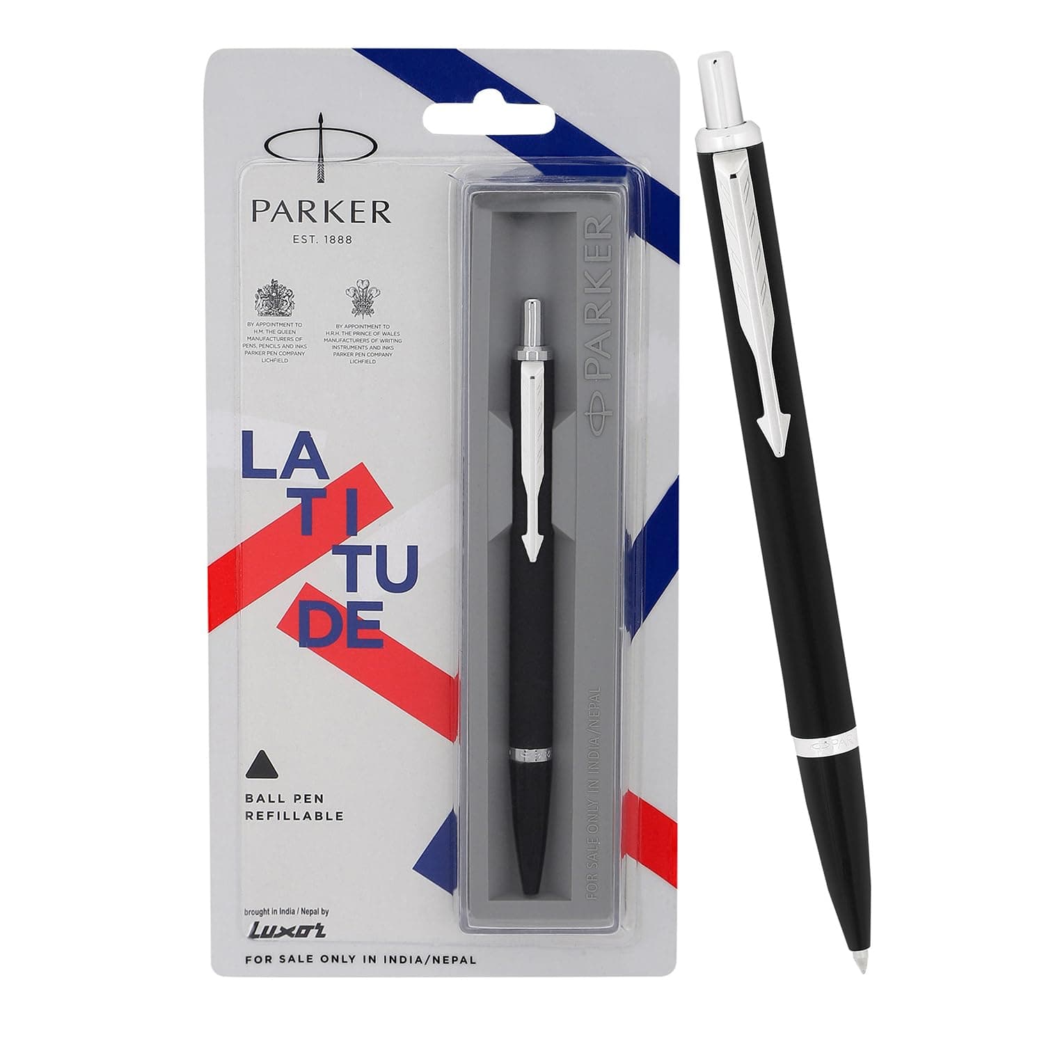Latitude Matte Black CT Ball Pen