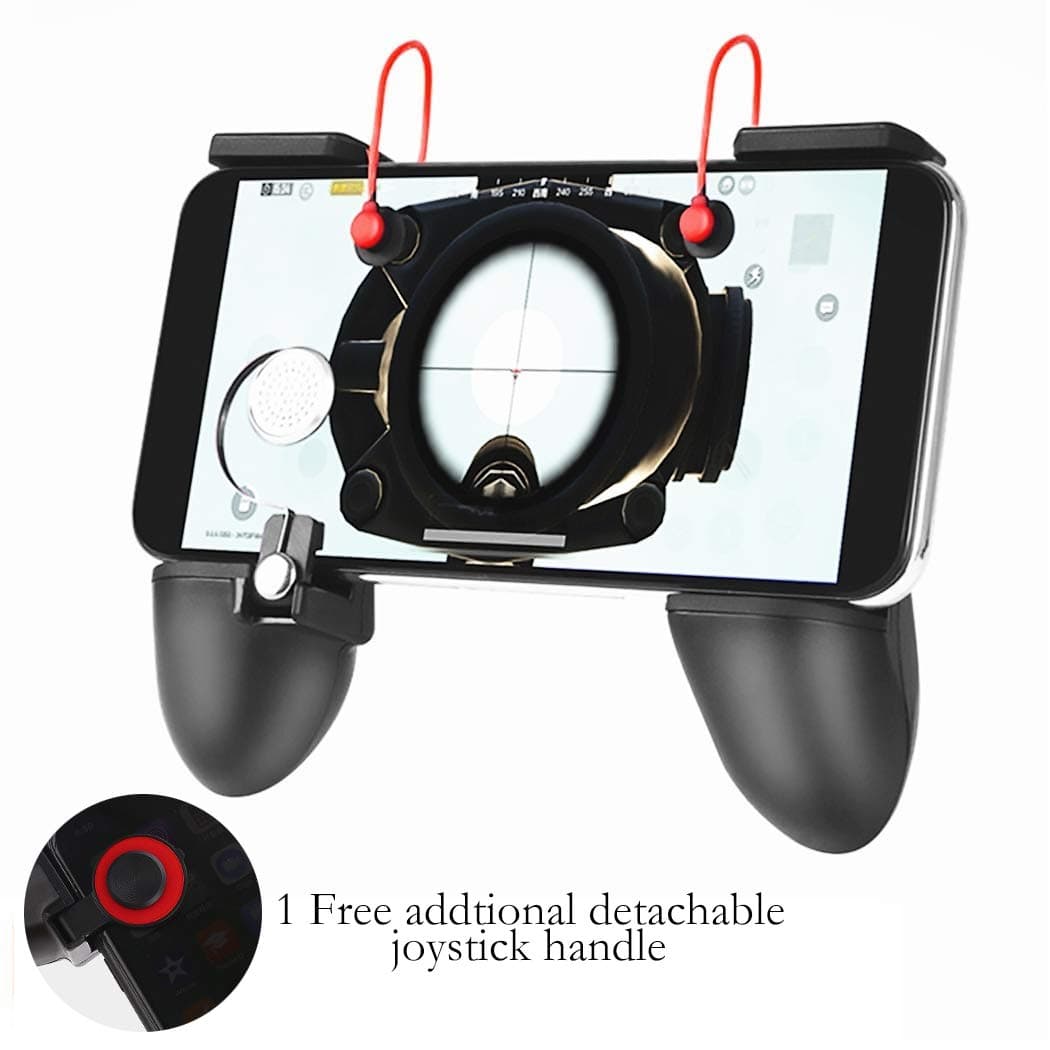 VAWcornic Mobile Game Controller Phone game controller, Gaming Grip with Gaming Trigger,Ergonomic Gaming Joysticks compatible with 4.5’’ - 6.5’’ Phone