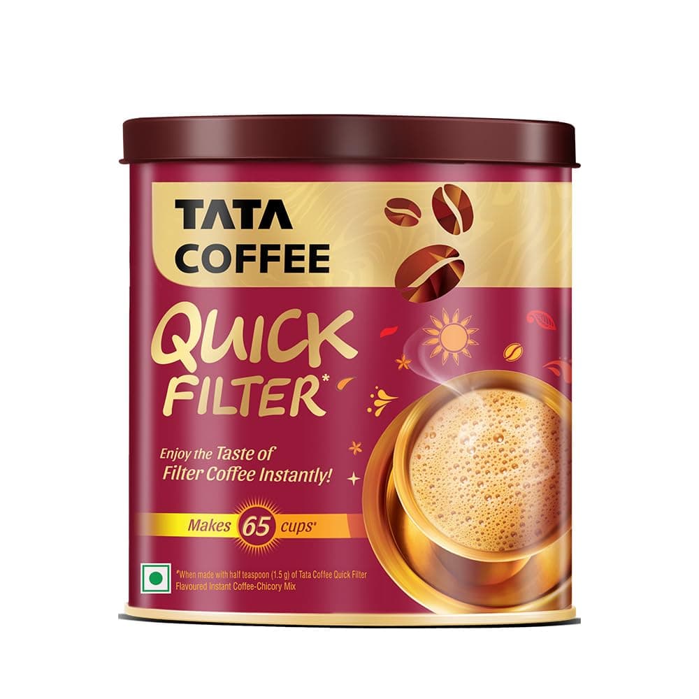 TATA COFFEE GRAND Quick Filter 100g, Tin