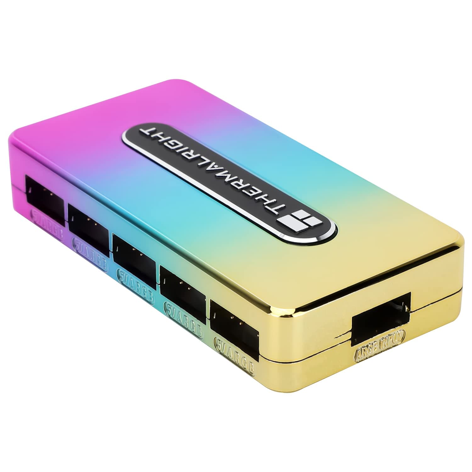 ARGB Fan Controller - 8 Groups, 8-Port 3 Pin, 5V Fan Hub with Magnetic Suction