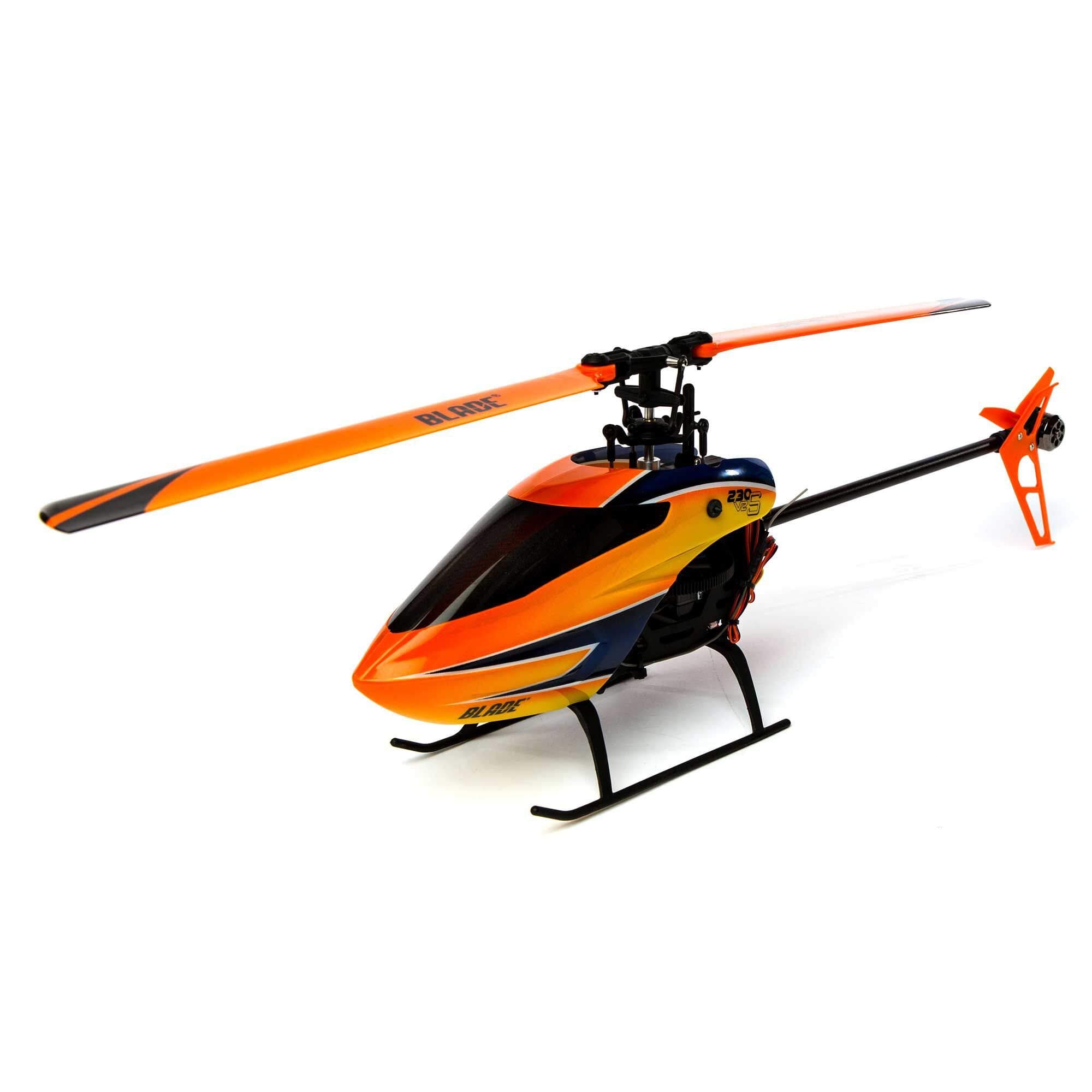 Blade RC Helicopter 230 S Smart RTF(Everything Needed to Fly in The Box) with Safe, BLH1200, Orange/Black