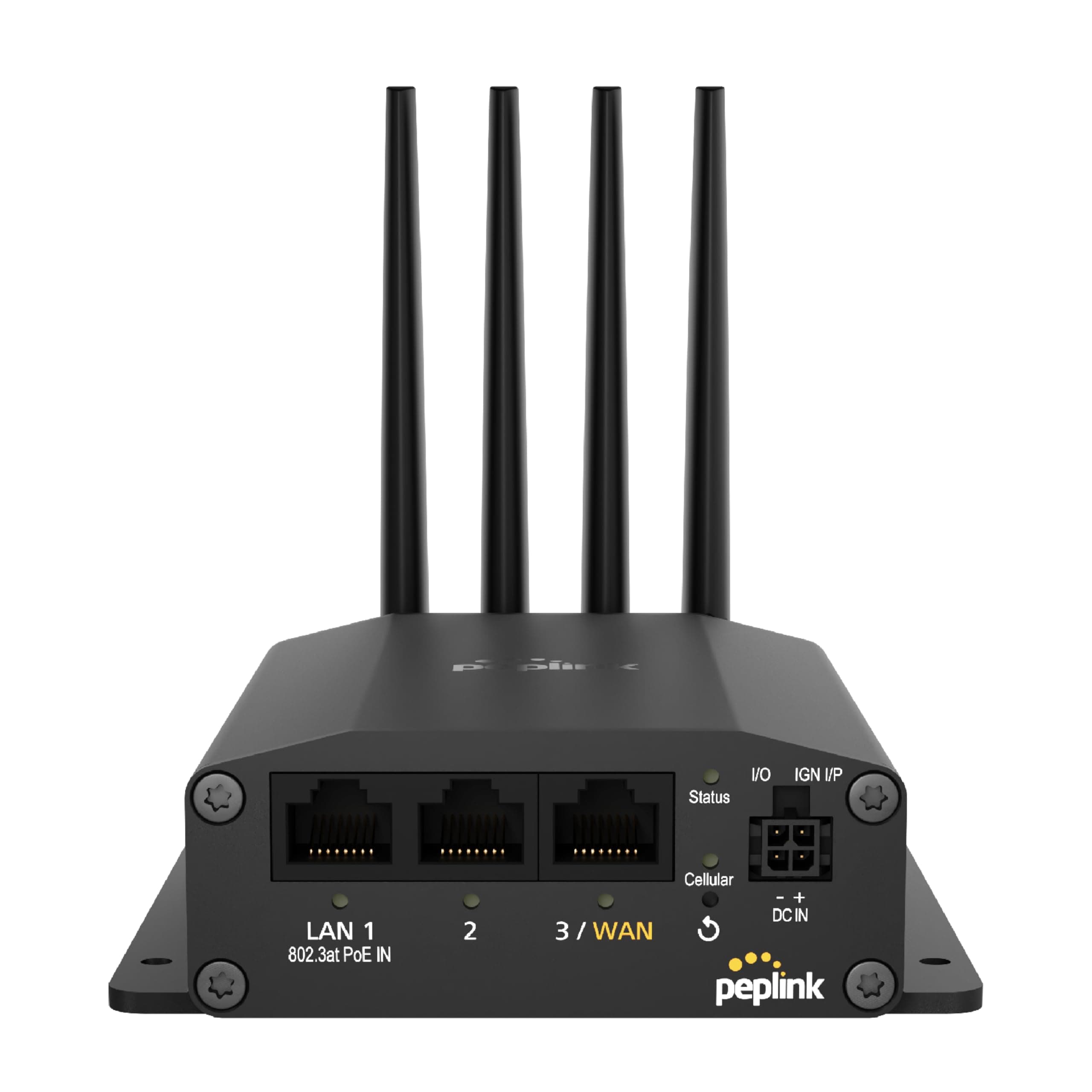 Peplink Robust mobile router 5G MAX BR1 Mini 5G, redundant SIM slots and integrated eSIM, Ethernet LAN connections (without Wi-Fi or GPS), expandable to dual WAN router: electronic