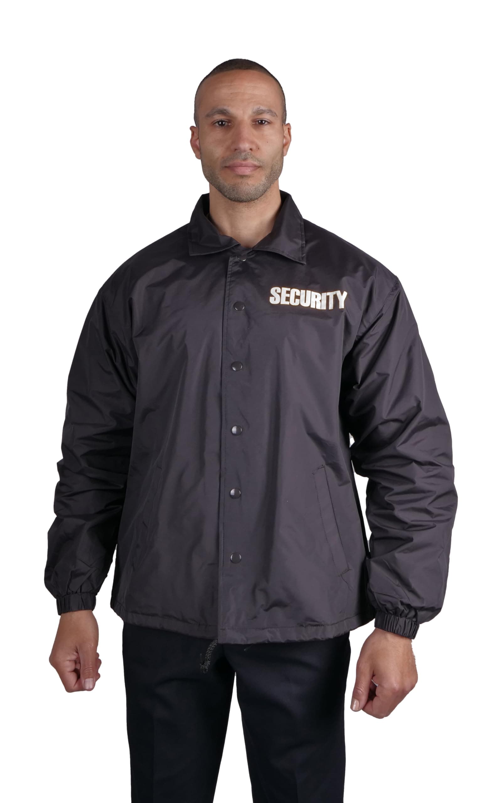 First Class 100% Nylon Windbreaker with Security I.D.