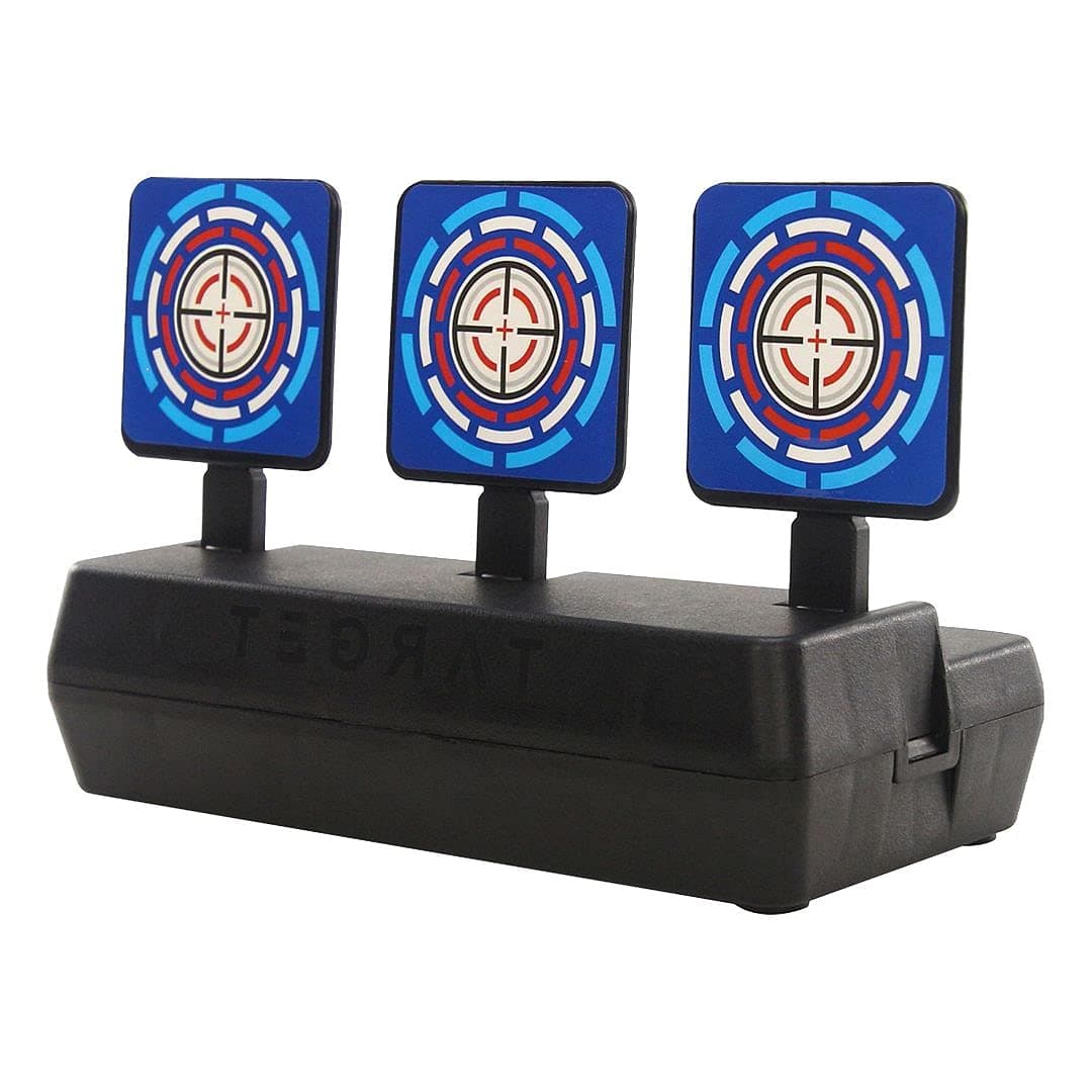 EKIND Electronic Shooting Target Scoring Auto Reset Digital Targets Compatible for Nerf Guns Toys, Ideal Gift Toy for Kids-Boys & Girls
