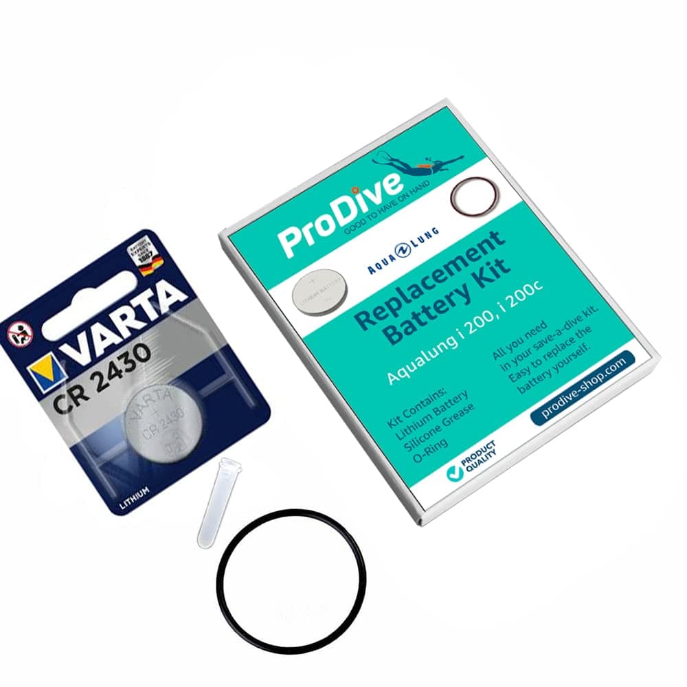 Battery Kit For Aqualung I200, I200c Dive Computers