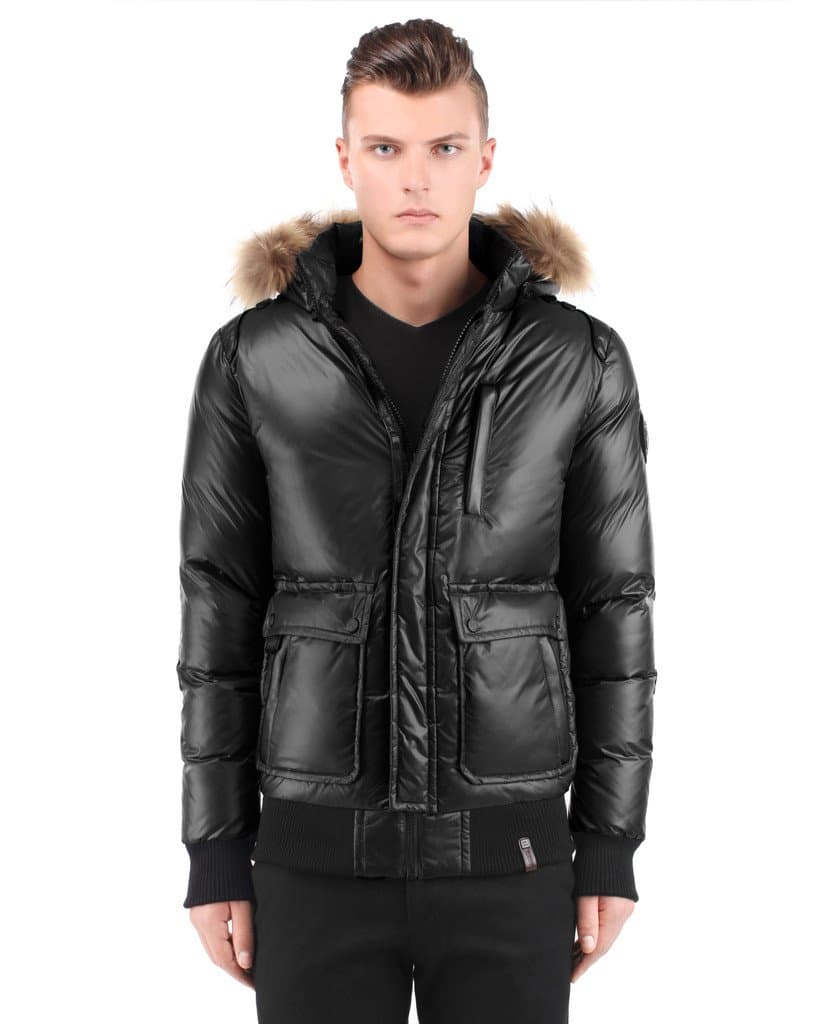 Sylvain Bomber Jacket with Fur Trim (2014-2015 Model)