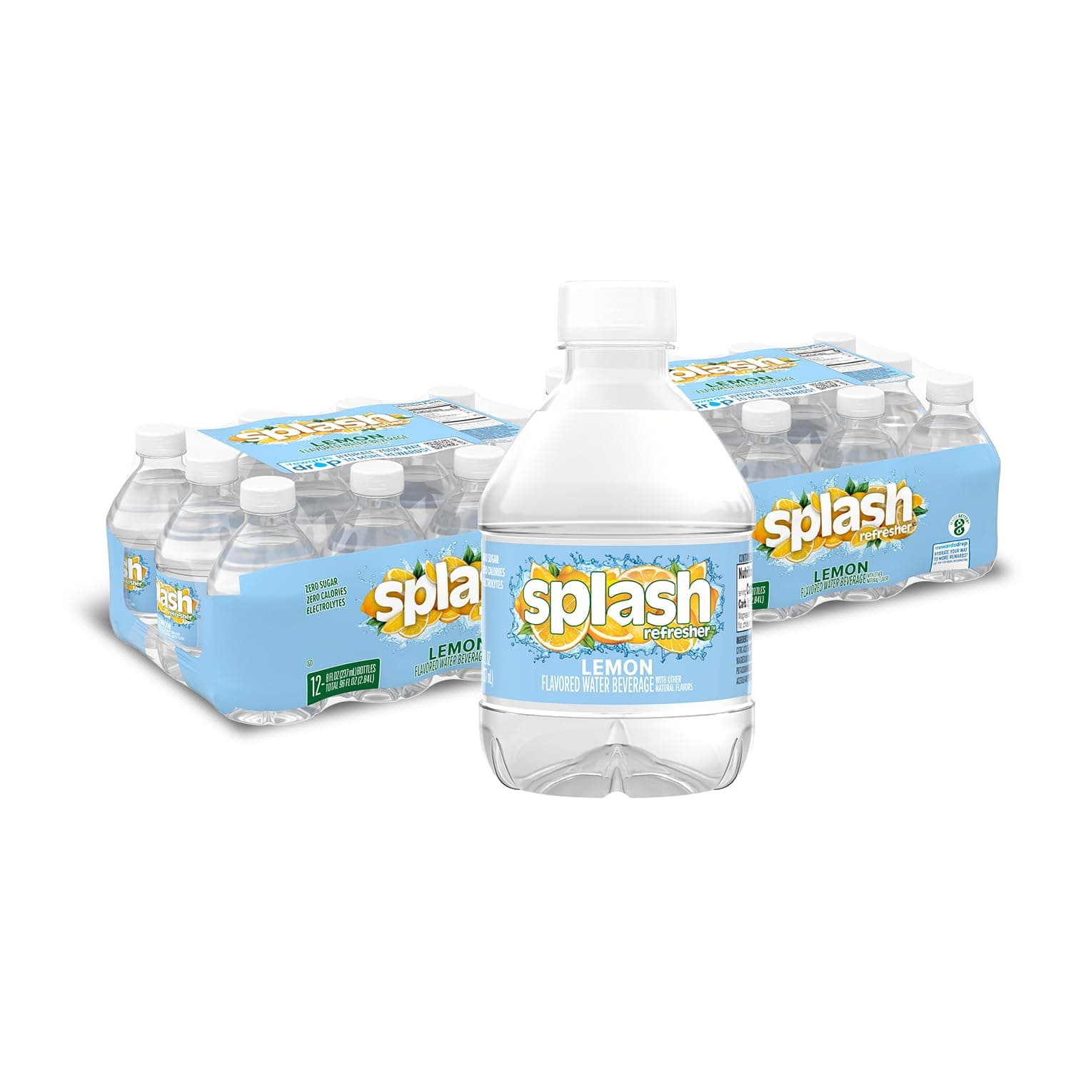Splash BlastFlavor 8 oz, 2 x 12 Count Lemon