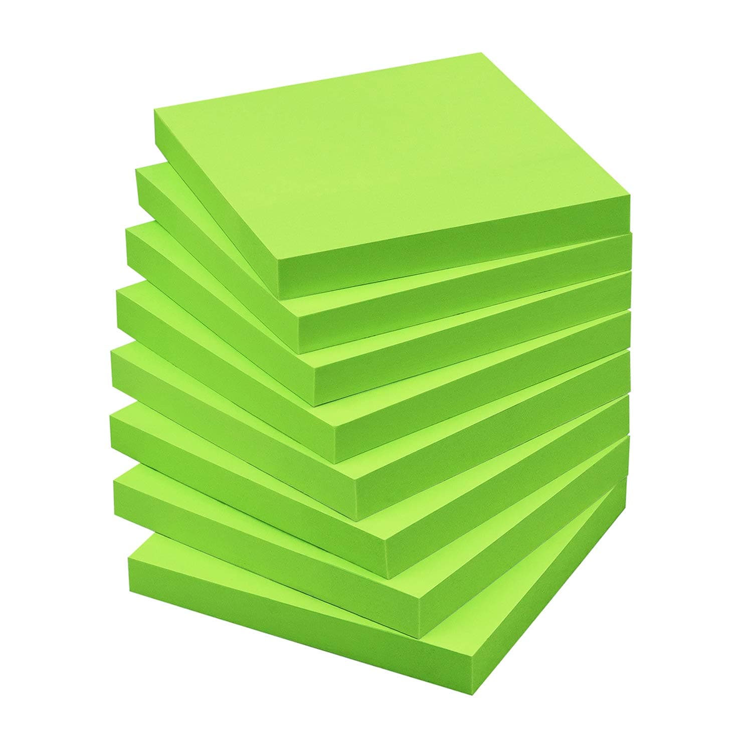 Sticky Notes 3x3 Green 8 Pads